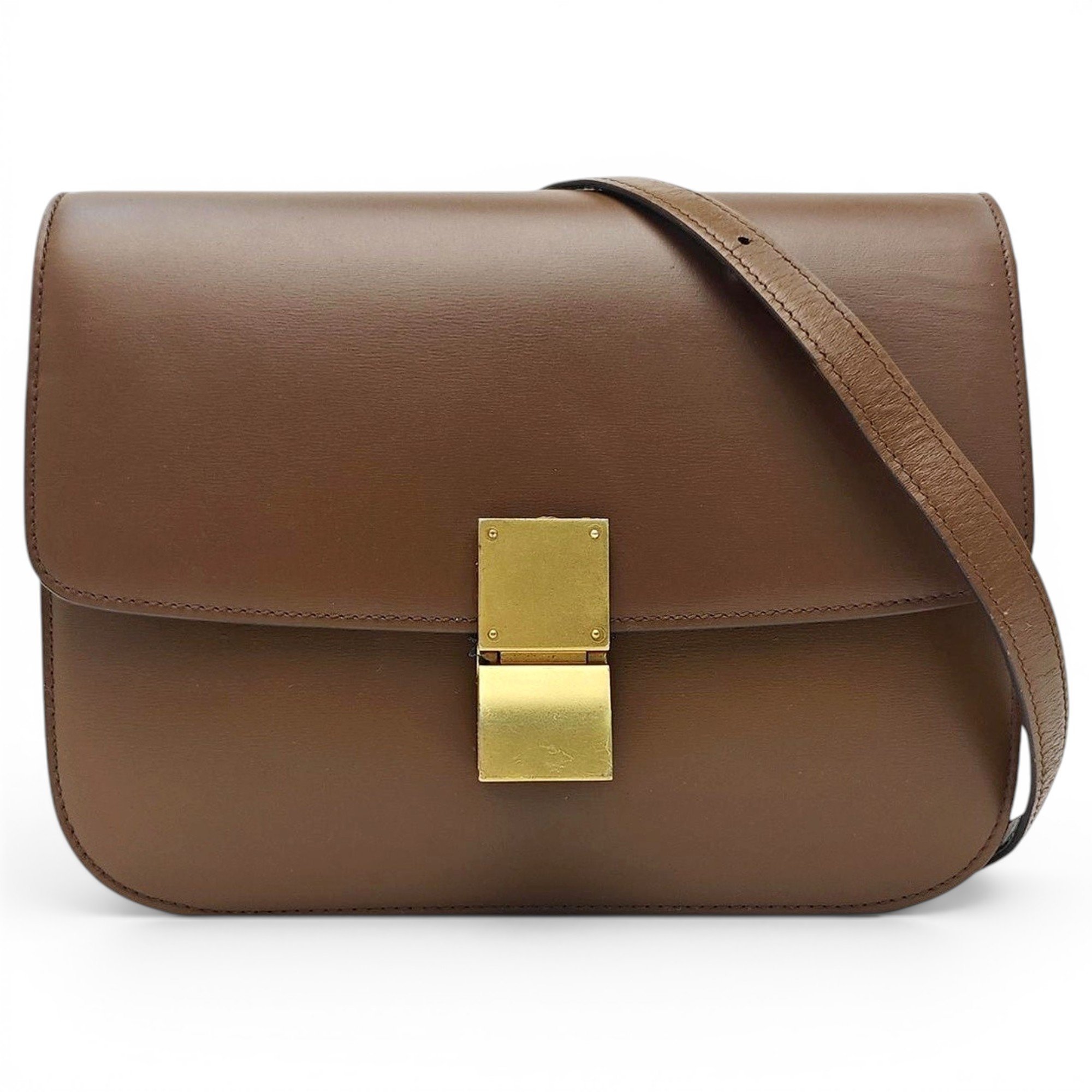 Leather handbag
