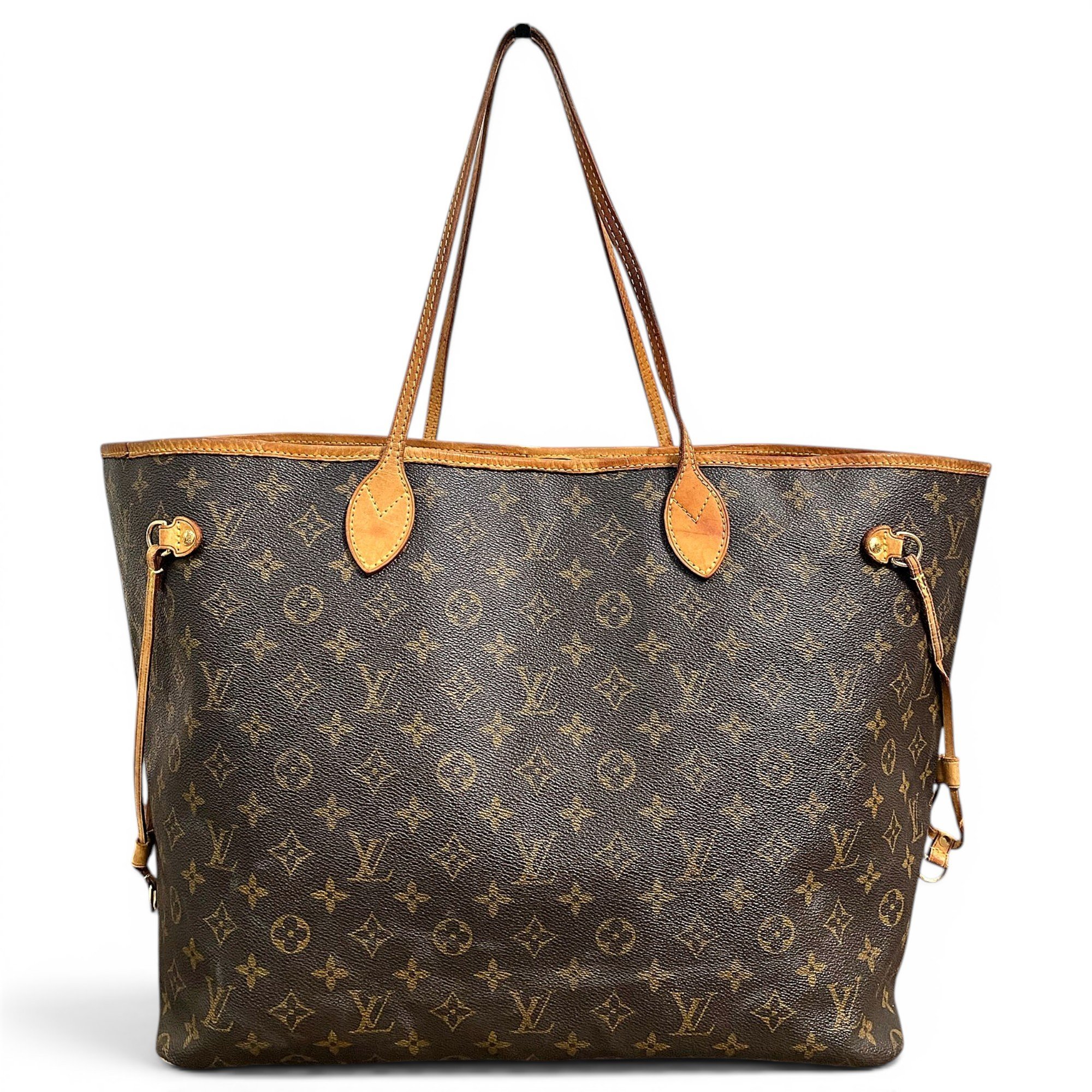 Neverfull leather tote