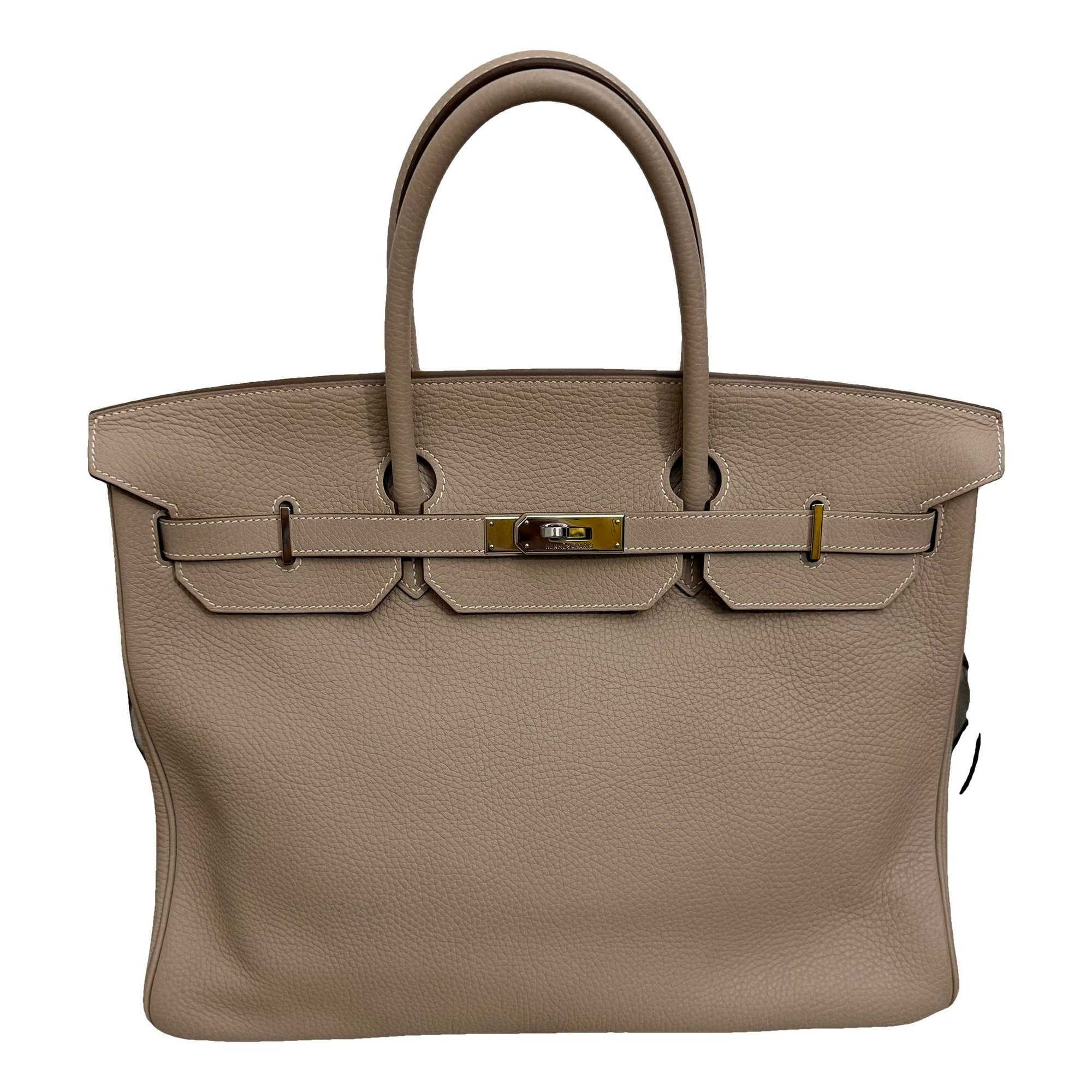 Hermes Birkin 40 Handbag Togo Leather 2012