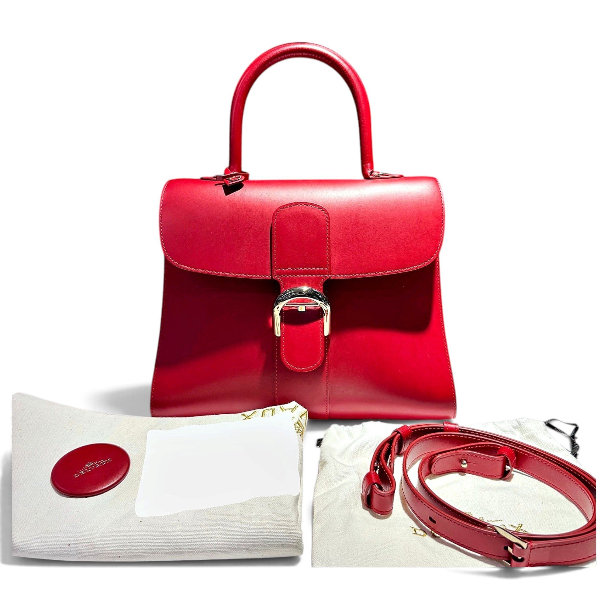 Brillant leather handbag