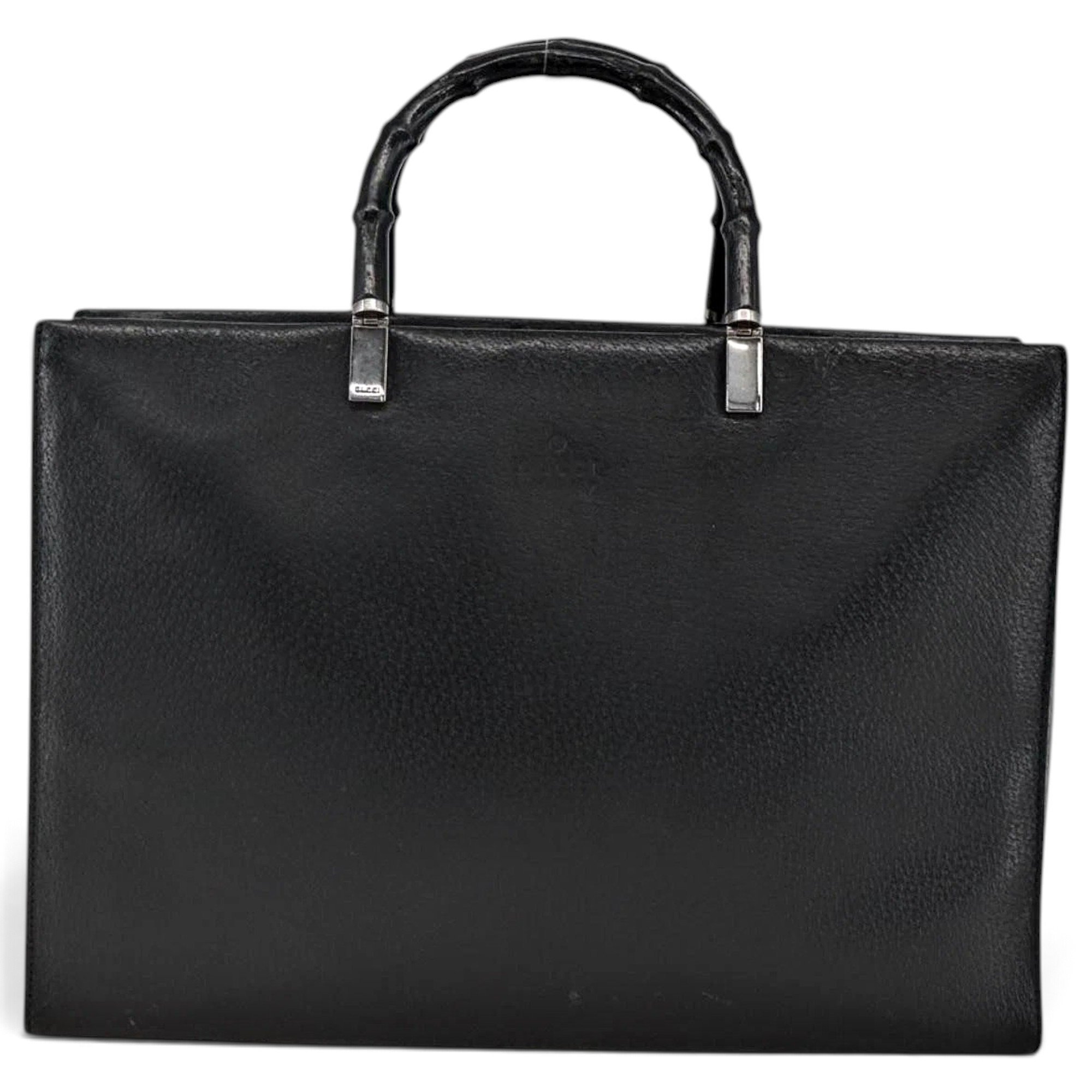 Leather tote