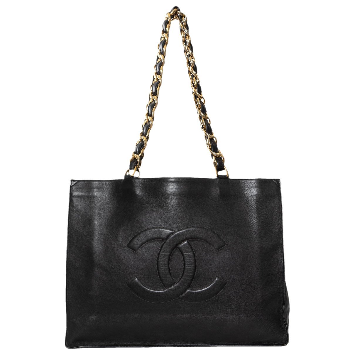 Leather tote