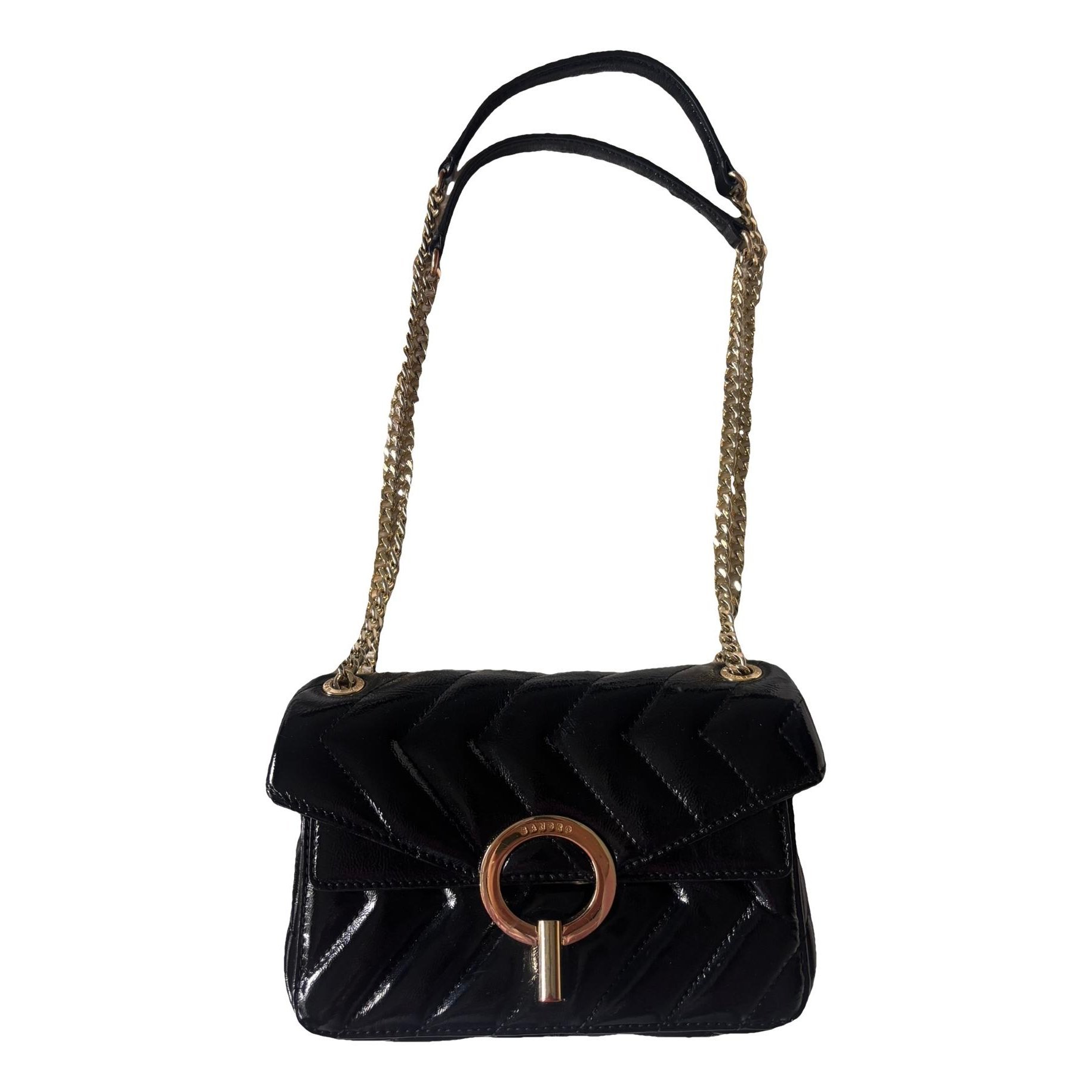 Yza patent leather handbag