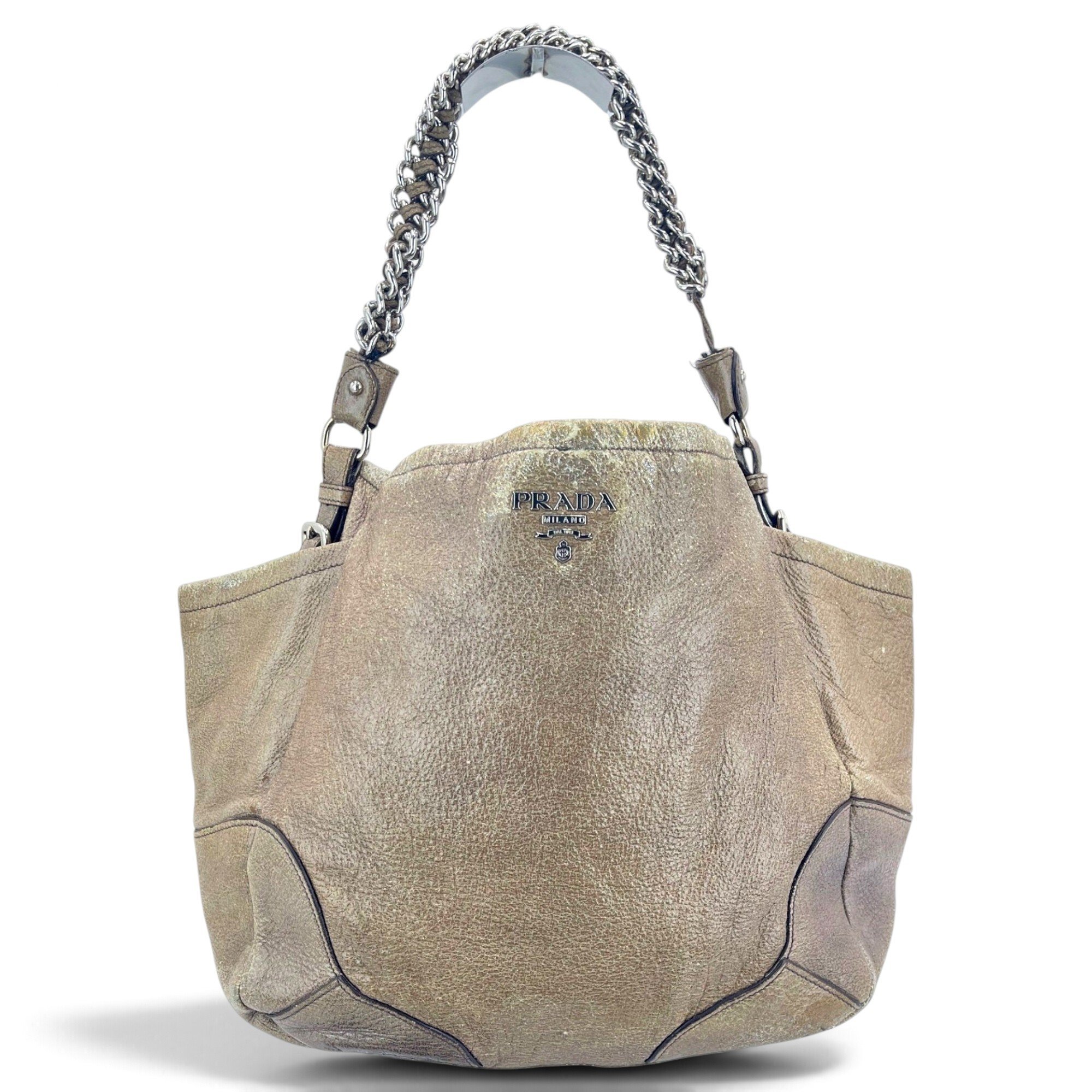 Leather handbag