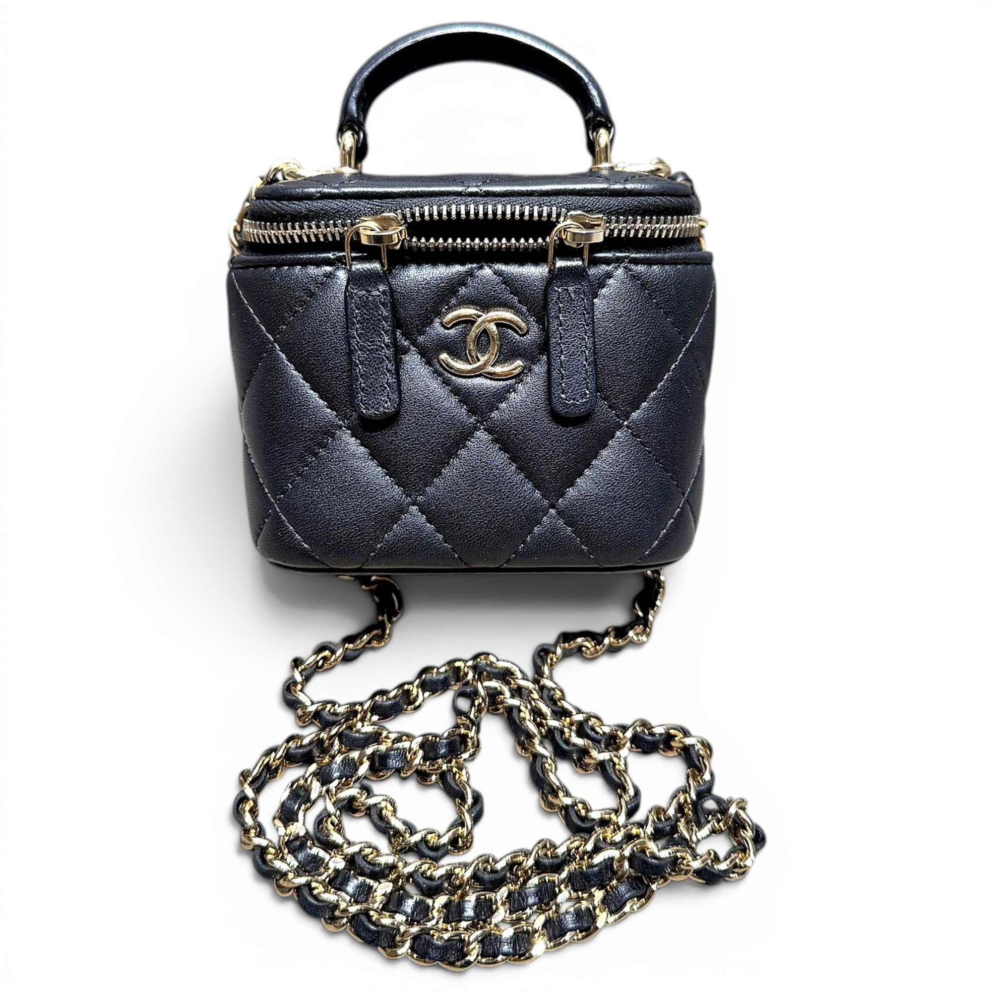 Leather handbag