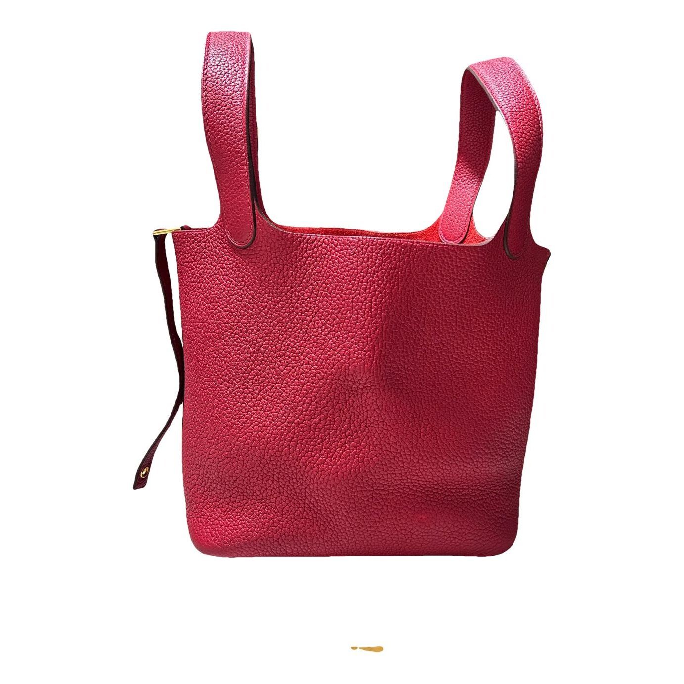 Picotin leather handbag