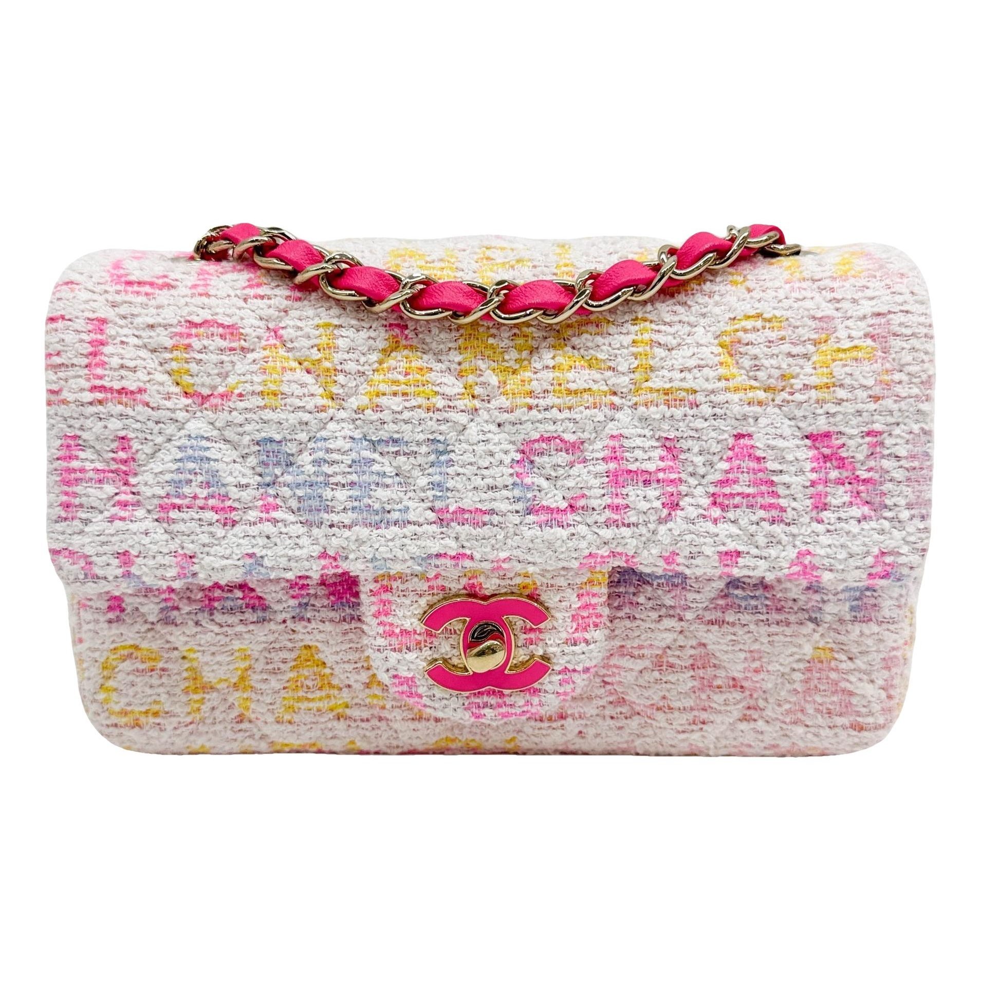 Timeless/Classique tweed mini bag