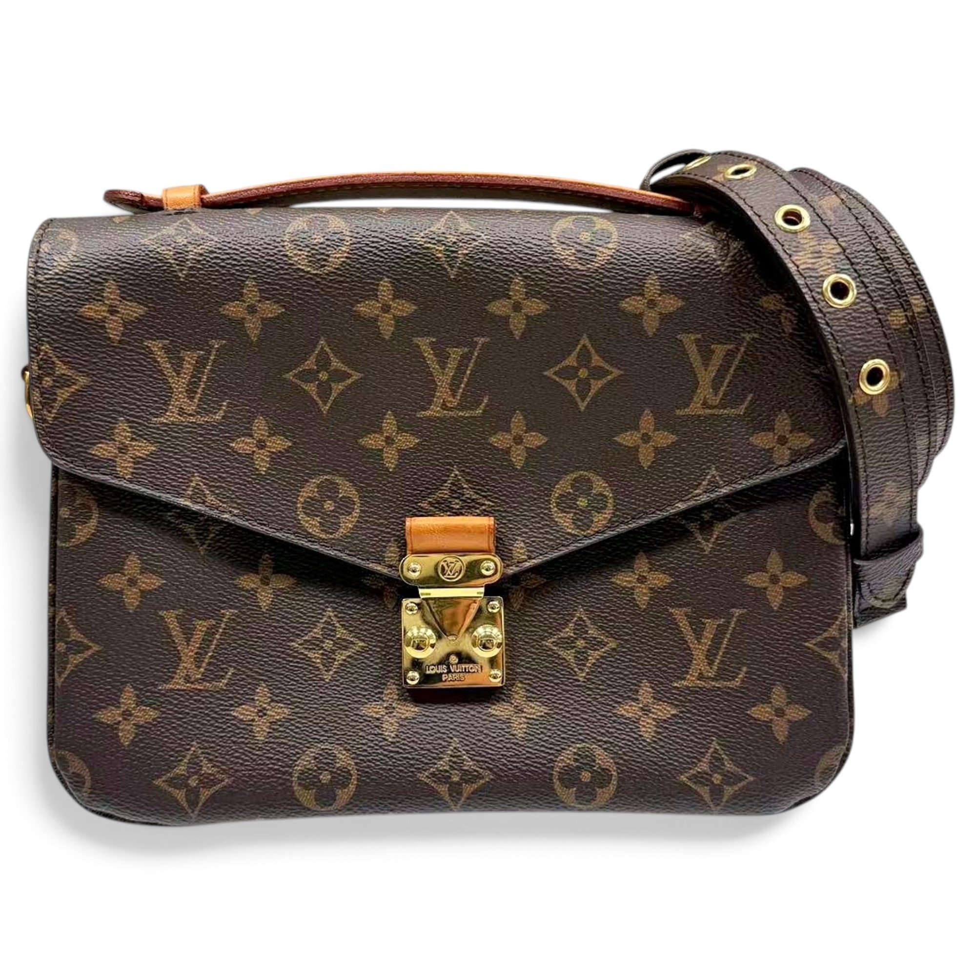 Metis leather handbag