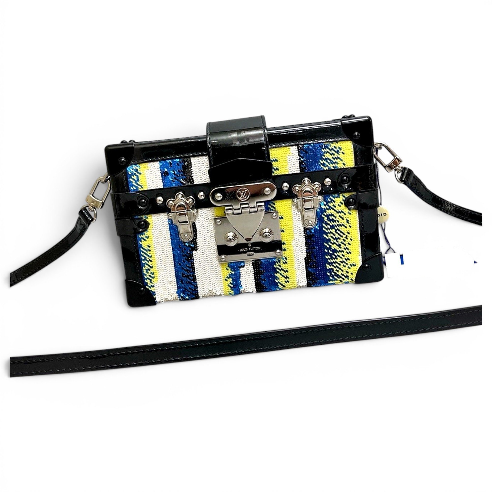 Petite Malle leather handbag