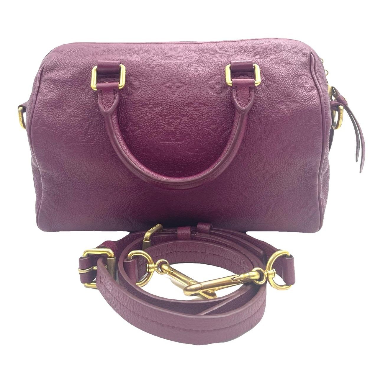 Speedy Bandoulière leather handbag