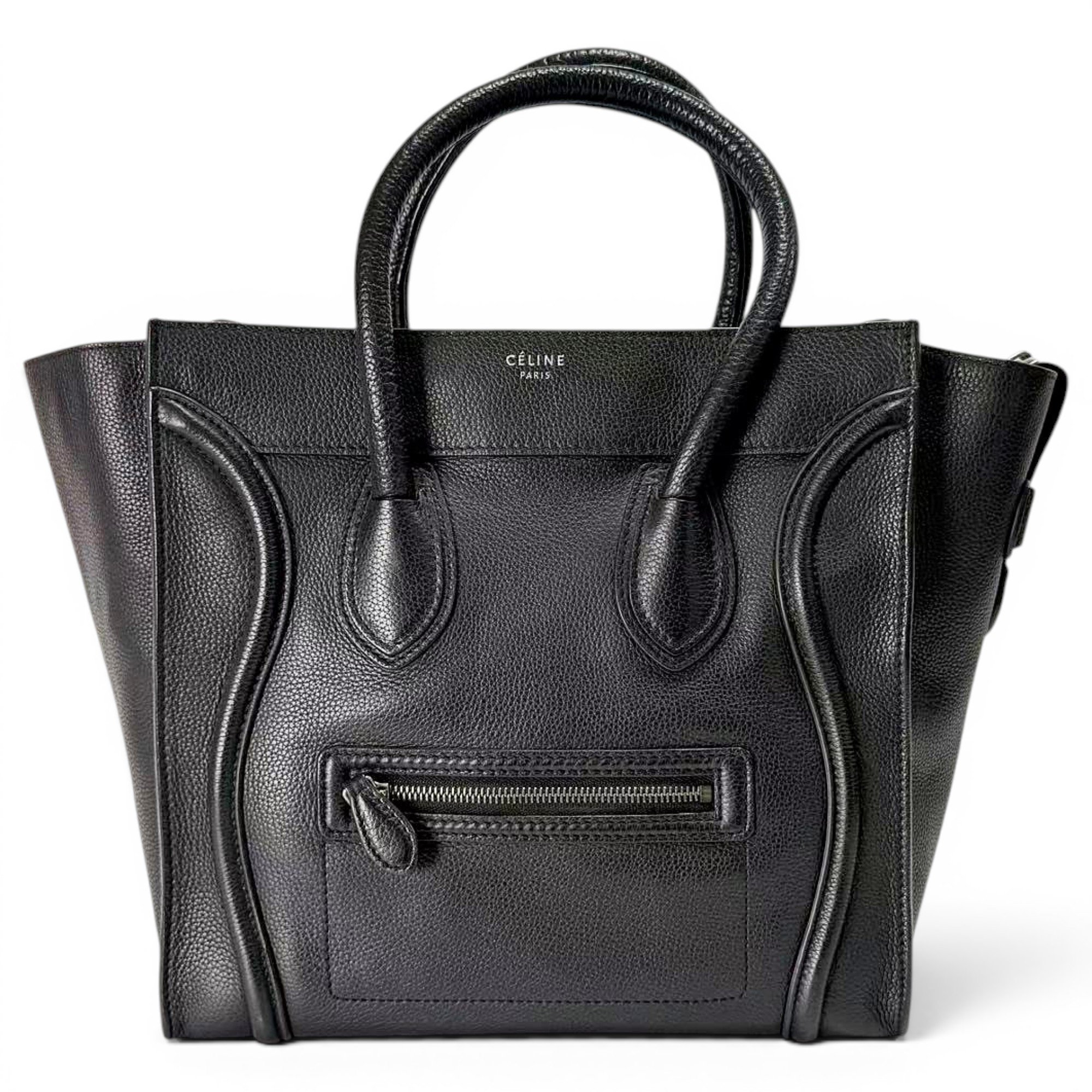 Luggage leather handbag