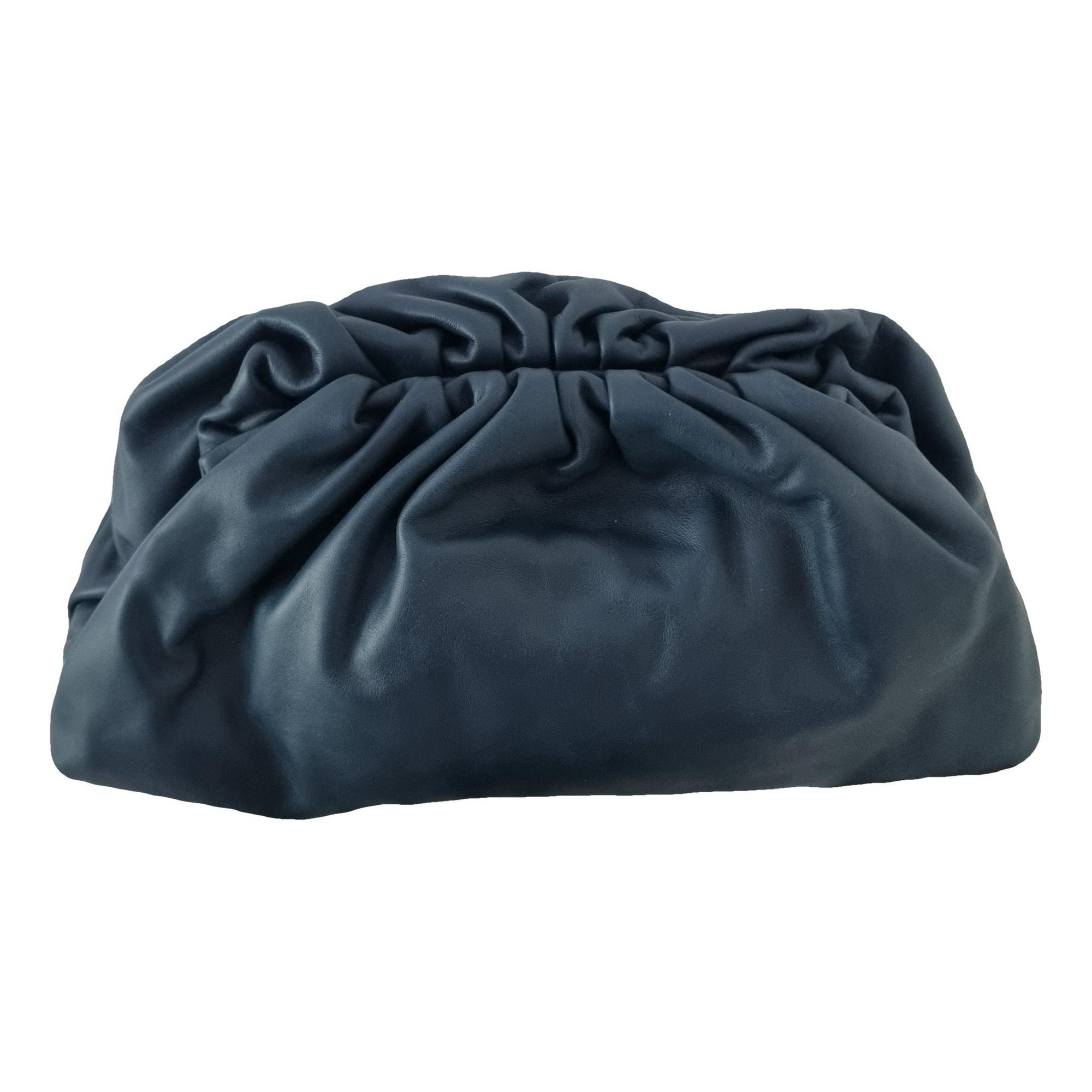 Pouch leather handbag