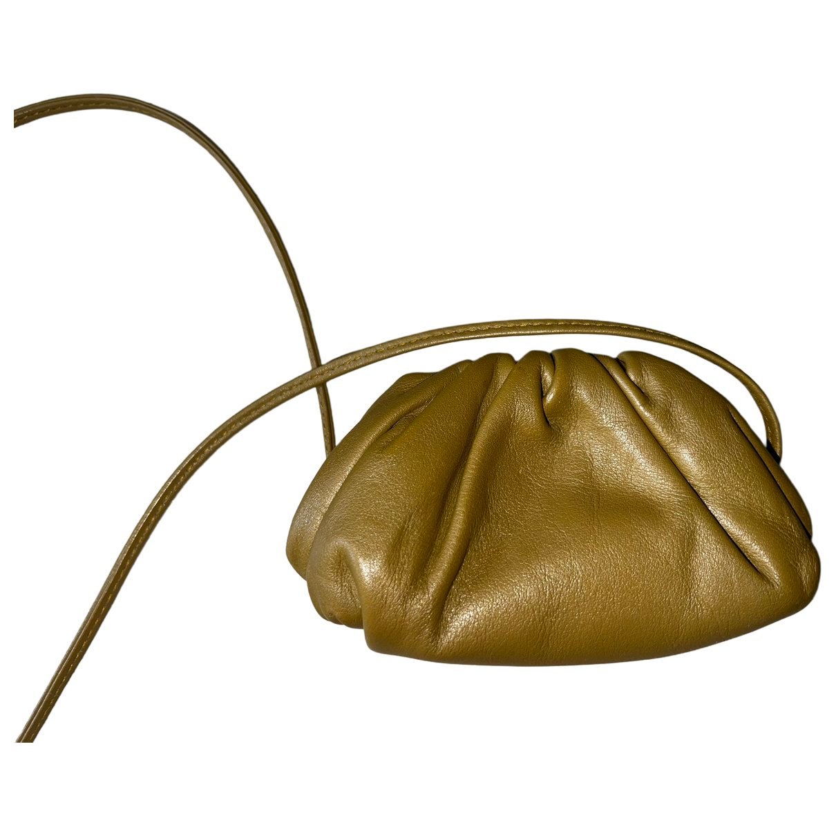 Pouch leather mini bag