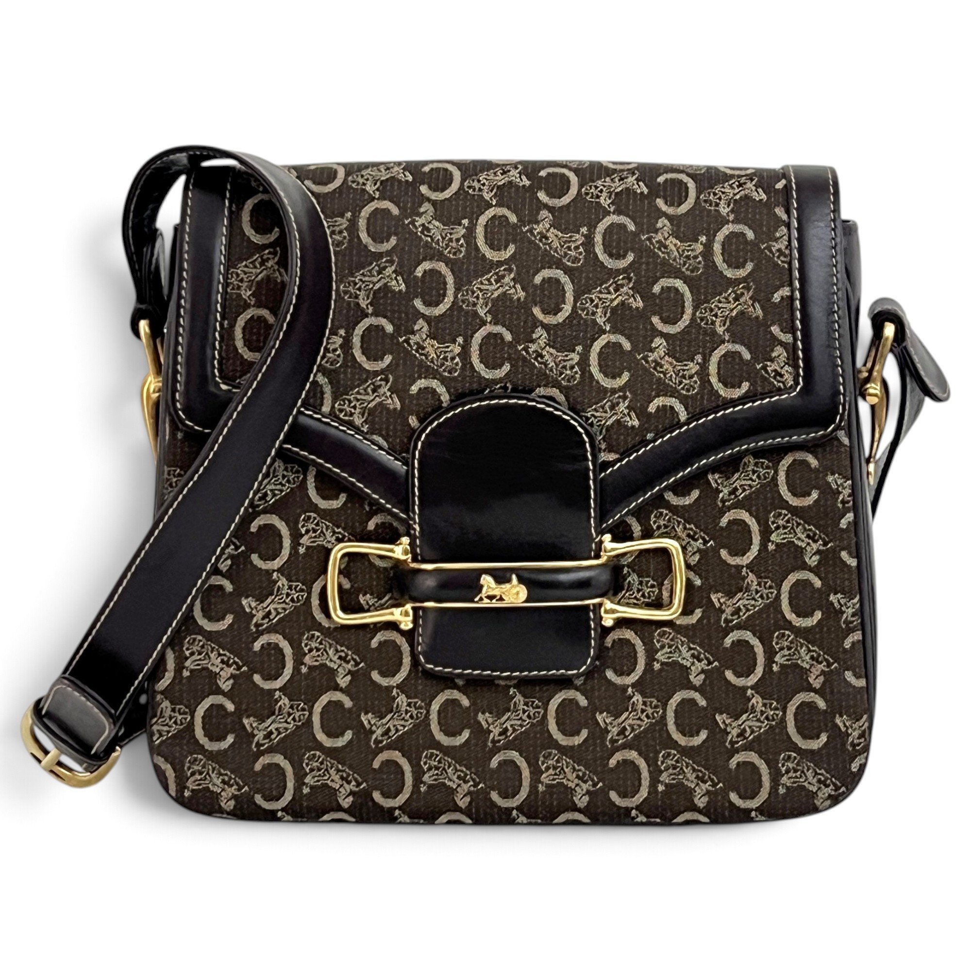 Triomphe cloth handbag