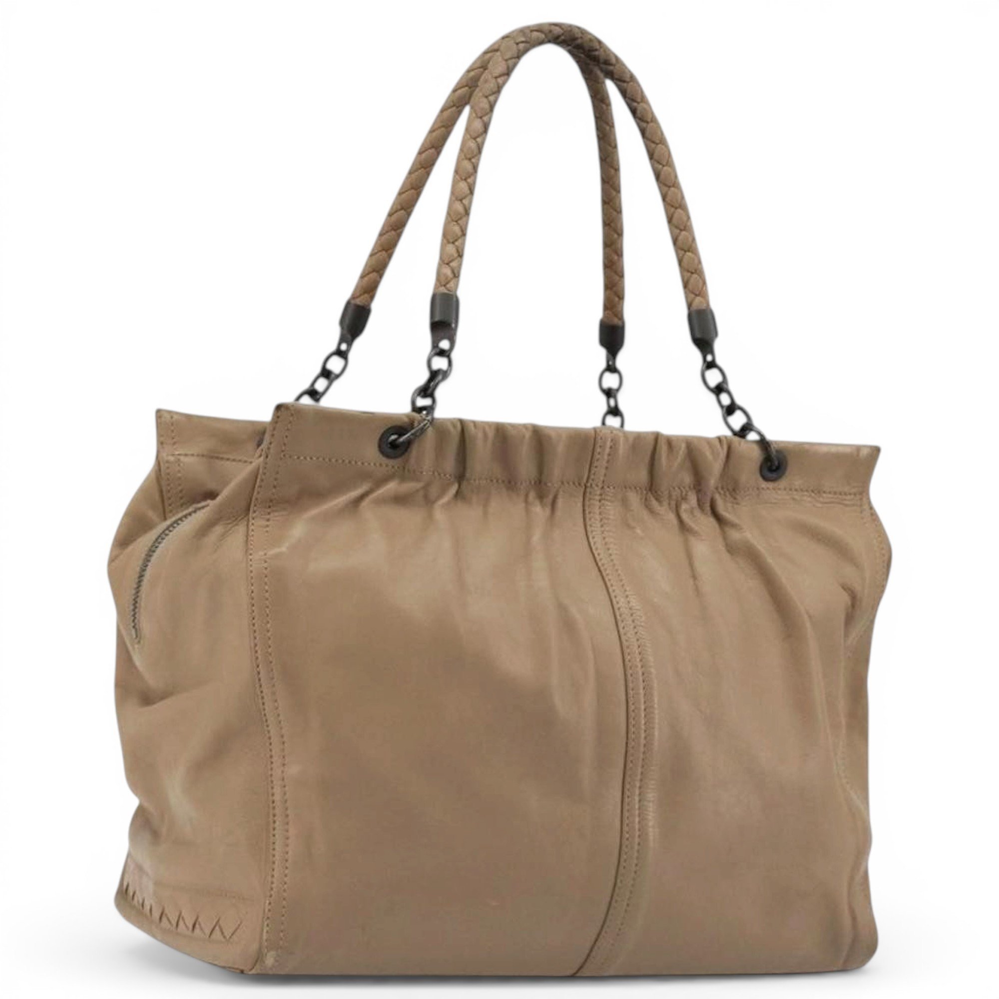 Veneta leather tote