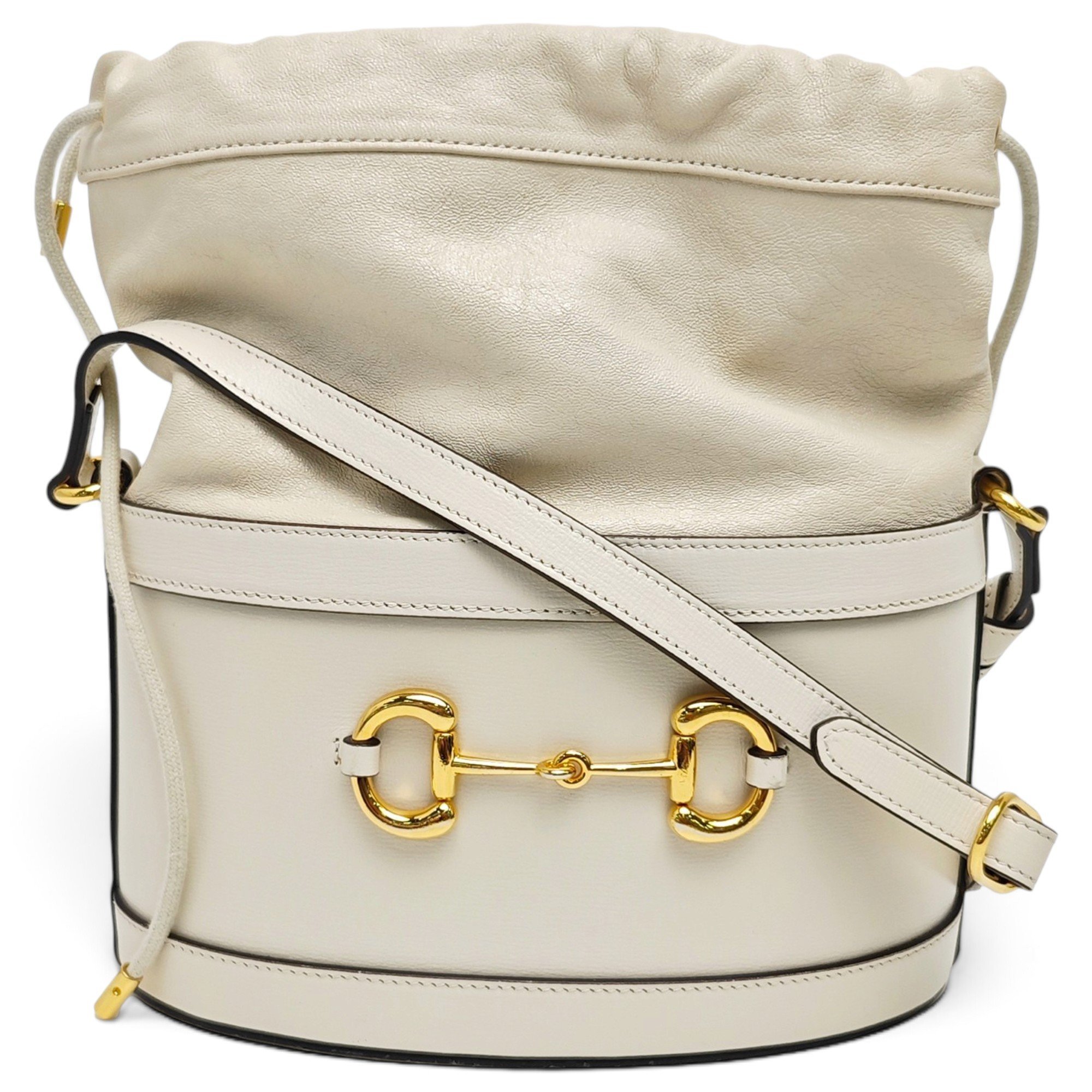 Horsebit 1955 Bucket leather crossbody bag