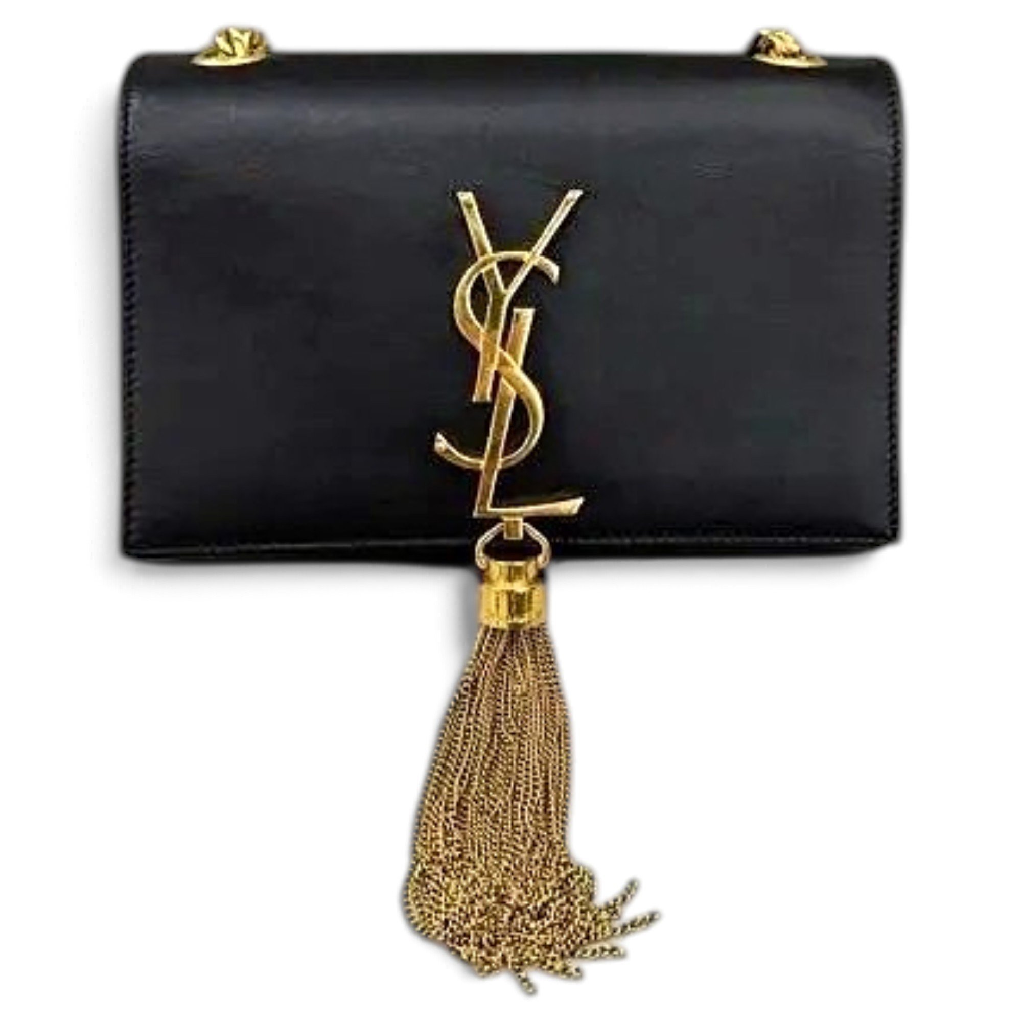 Pompom Kate leather crossbody bag