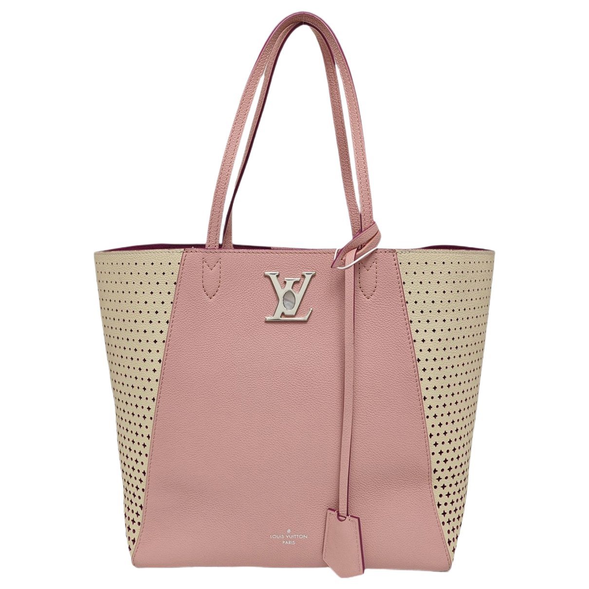 Lockme leather handbag