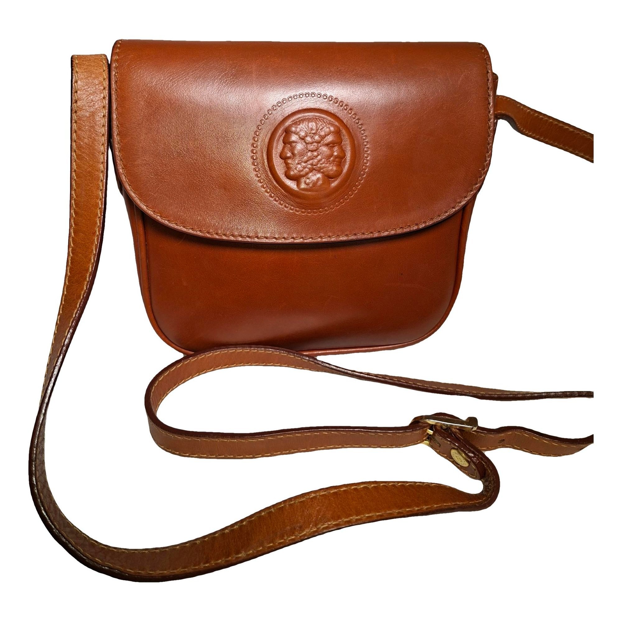 Leather crossbody bag
