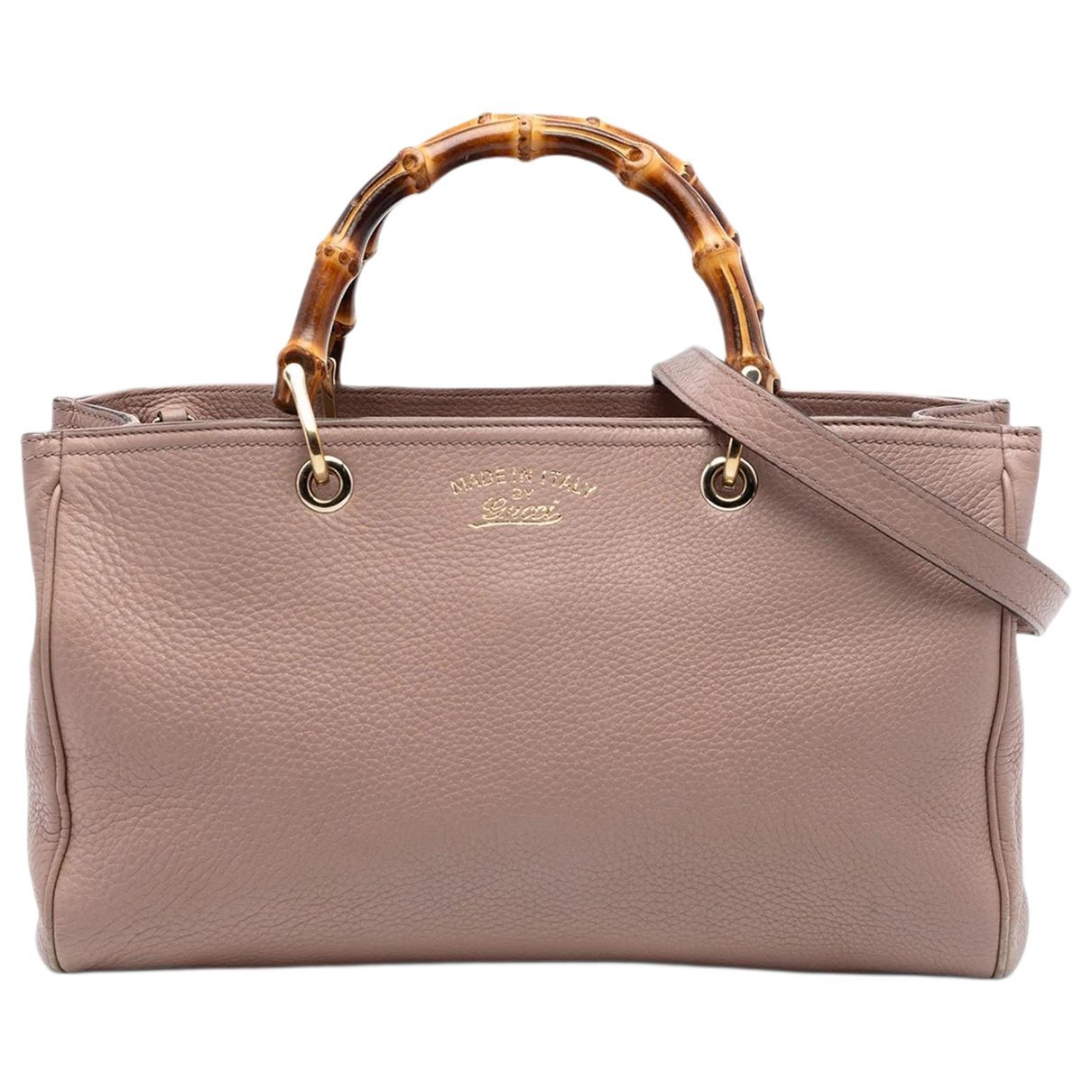 Bamboo leather satchel