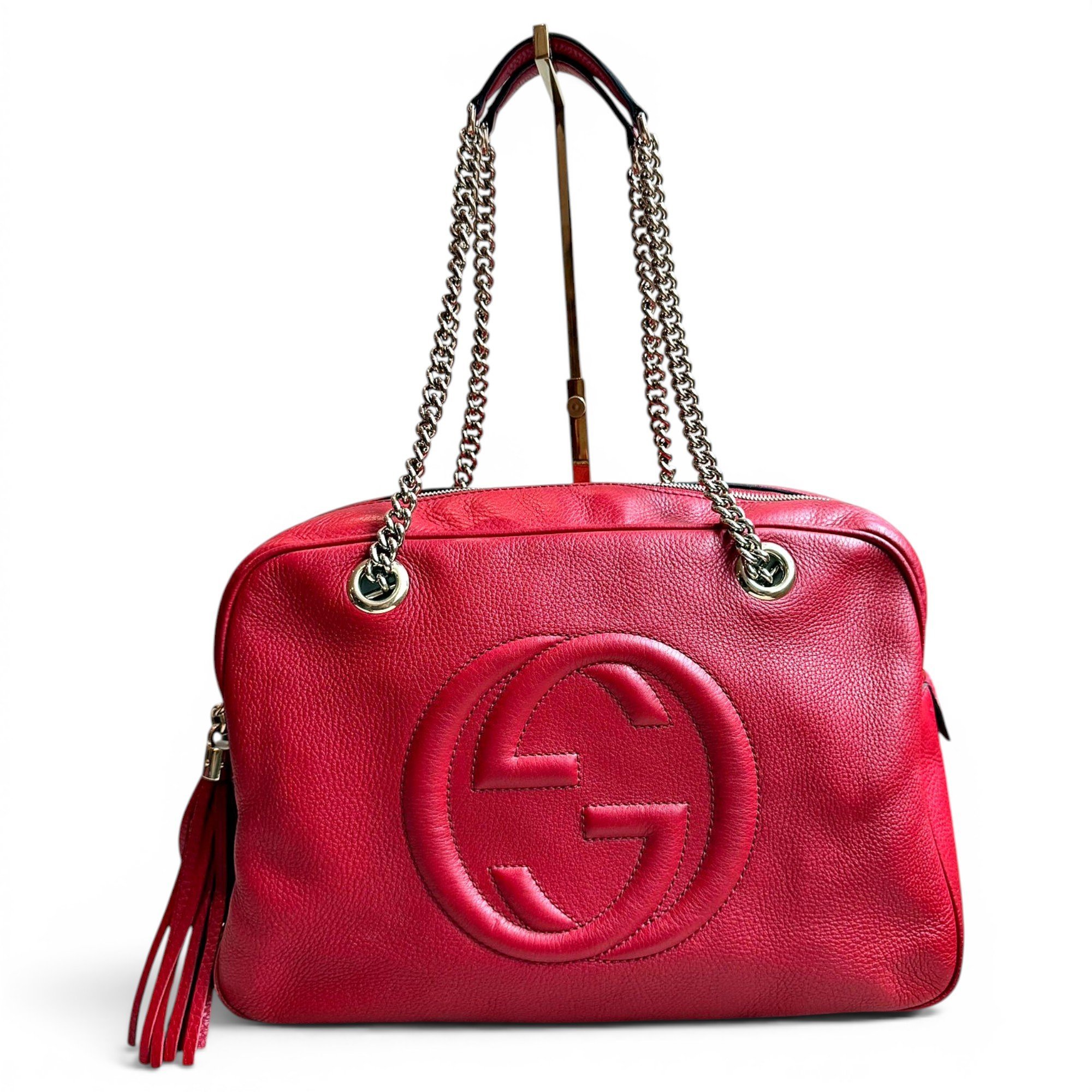 Soho Double Chain leather handbag