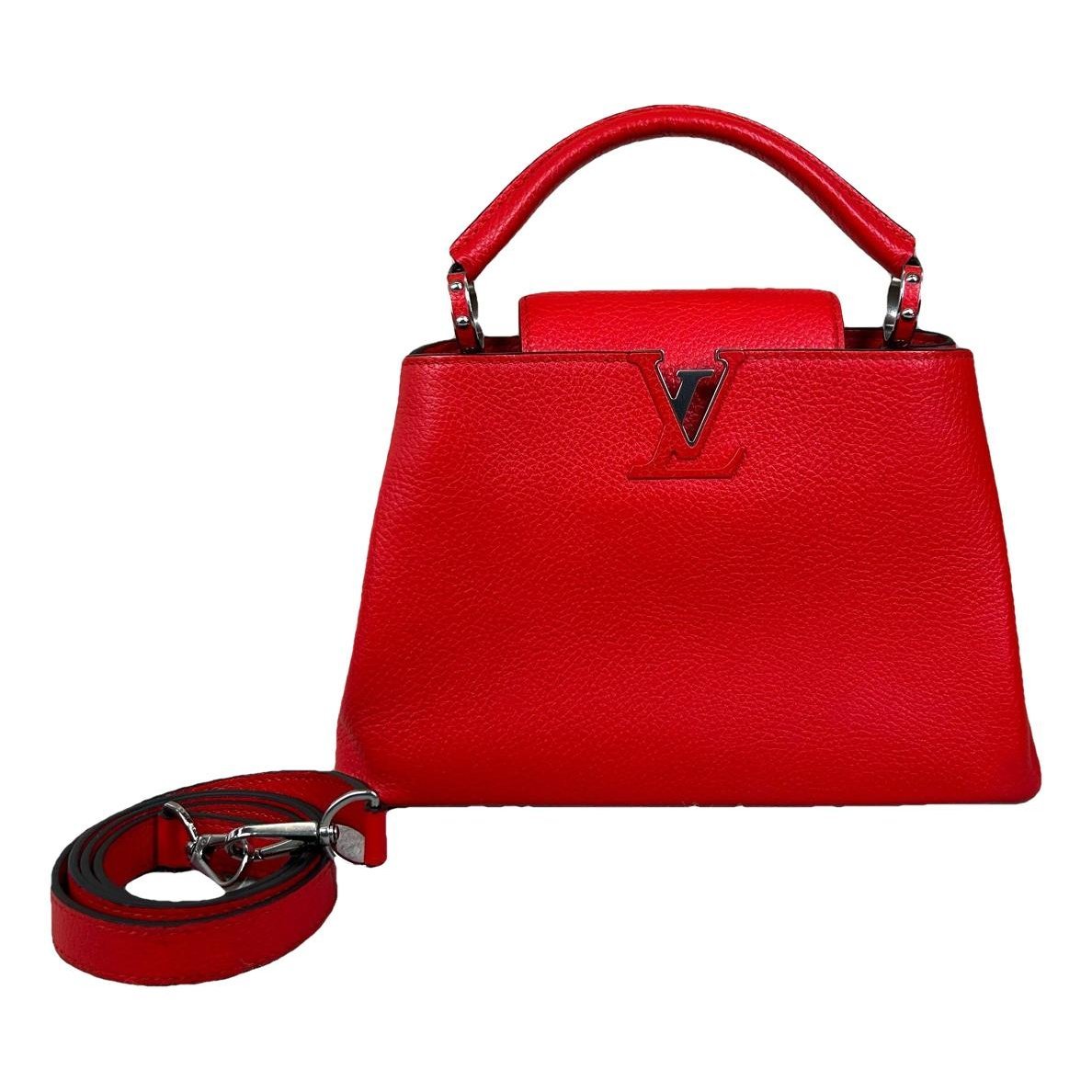 Capucines leather handbag