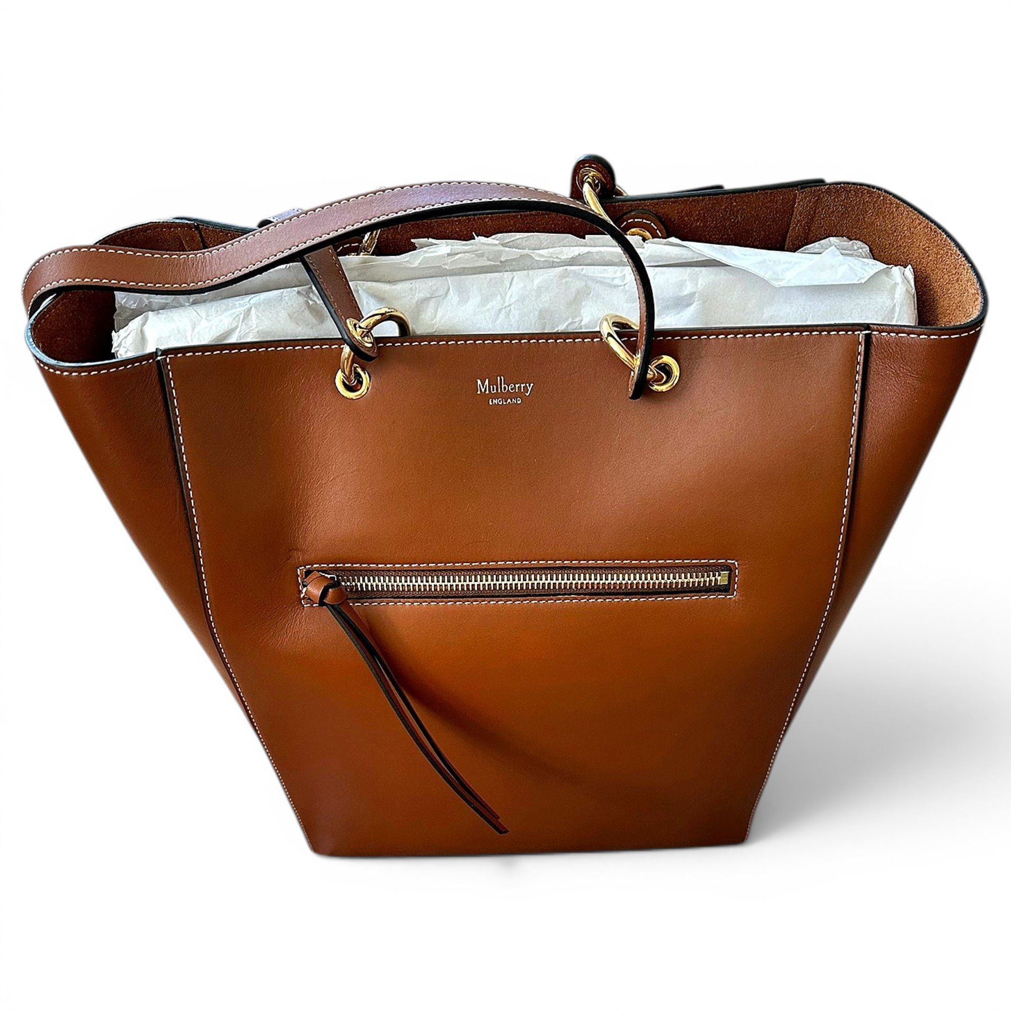 Leather handbag