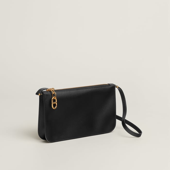 Noir Zipengo Chaine d'Ancre to Go Pouch