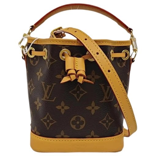 Nano Noé leather handbag