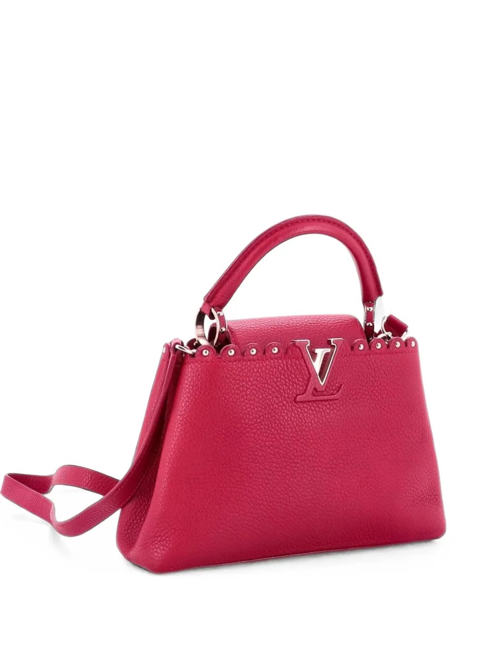 Capucines Bag Leather with Embellished Detail BB shoulder bag