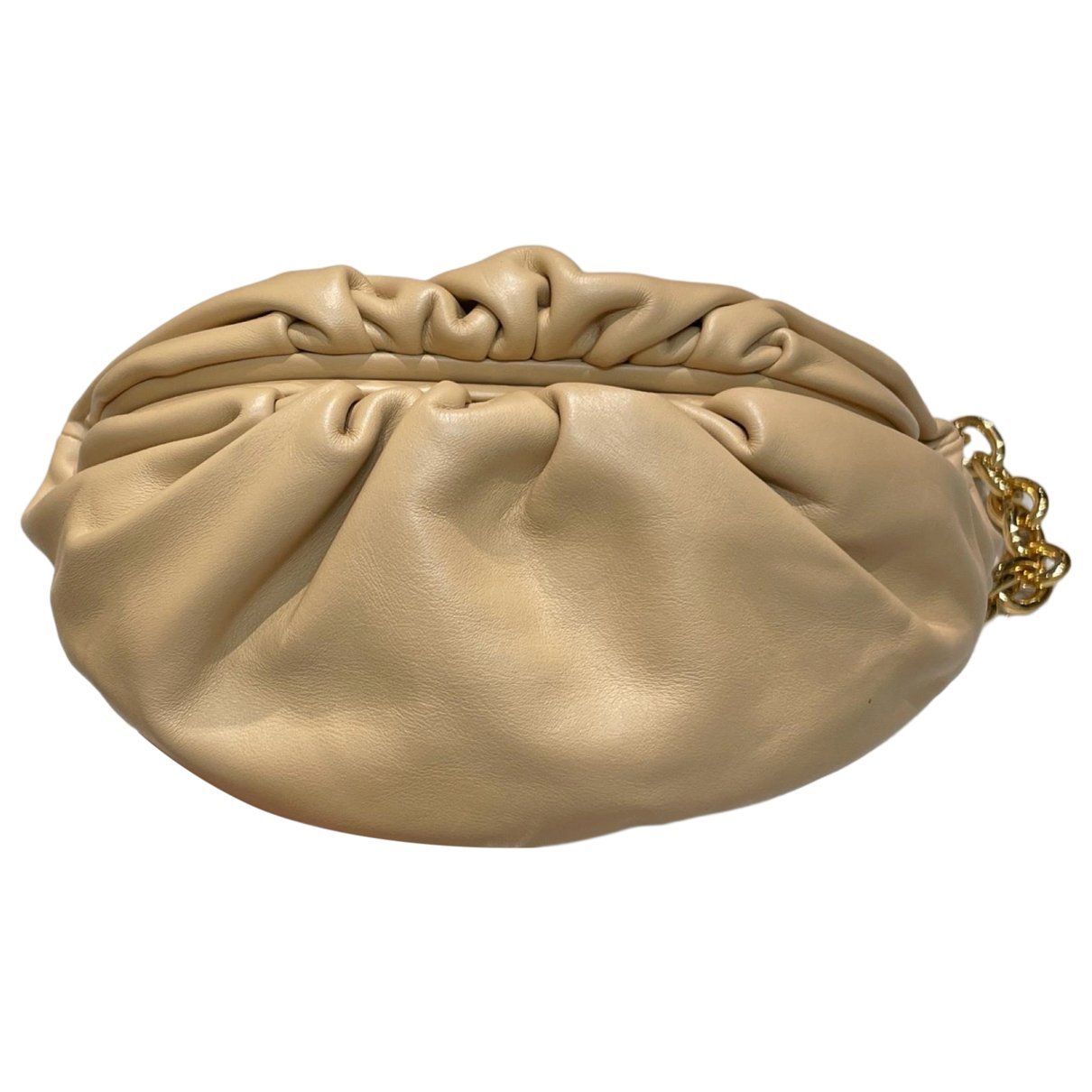 Chain Pouch leather handbag