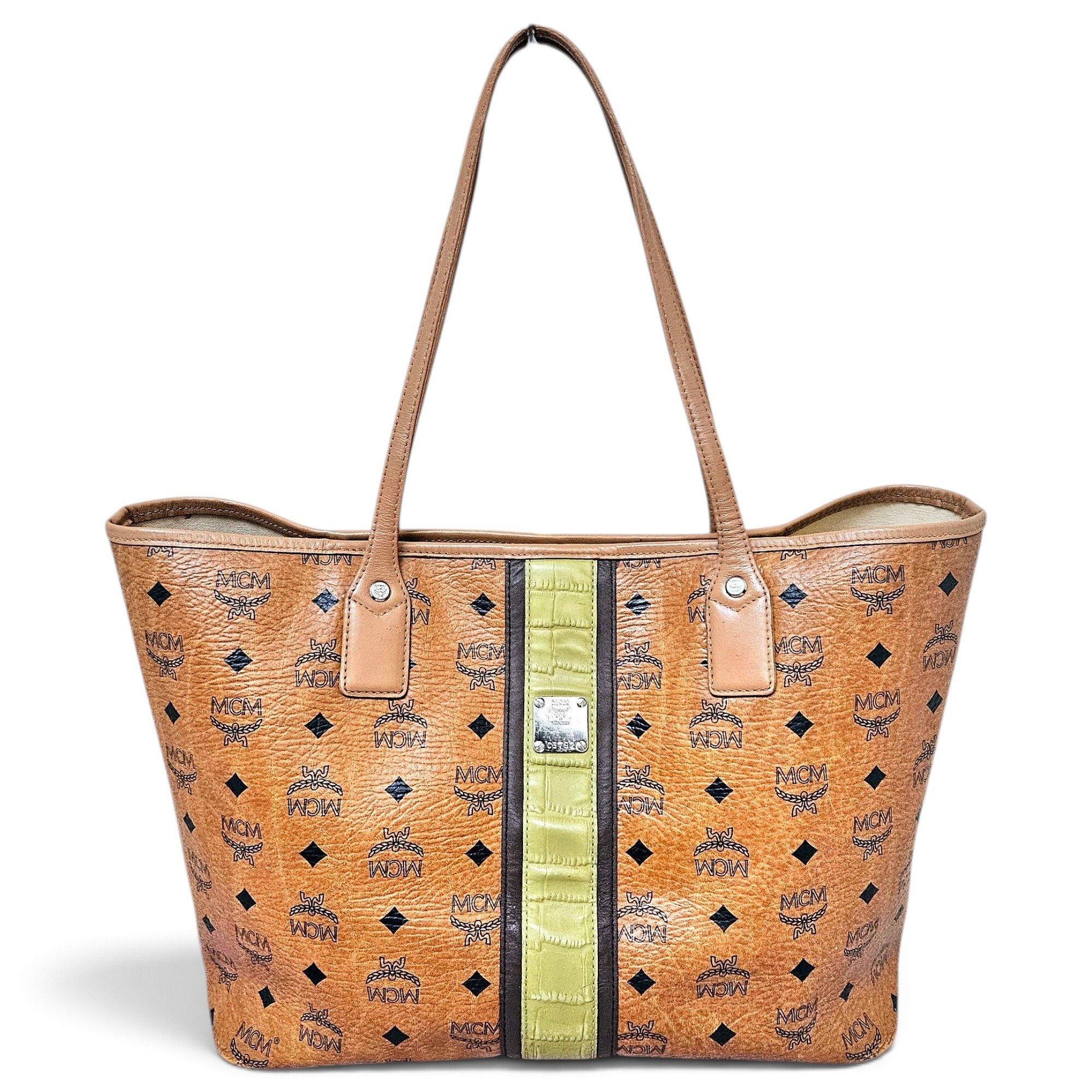 Leather tote