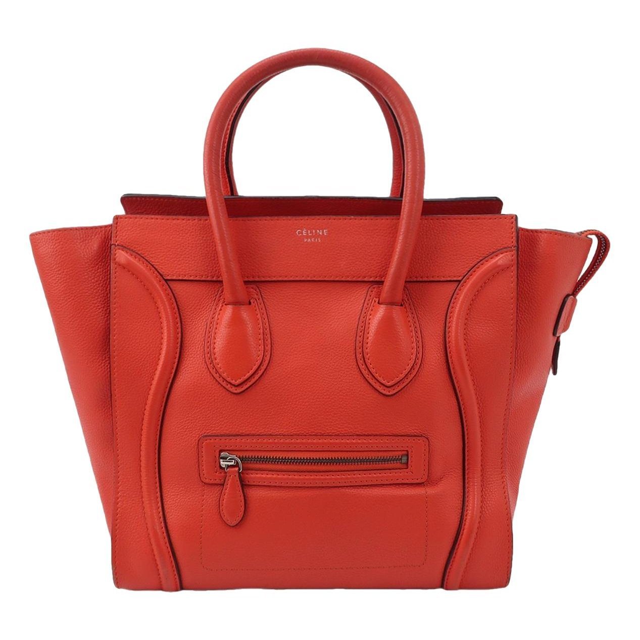 Luggage leather handbag