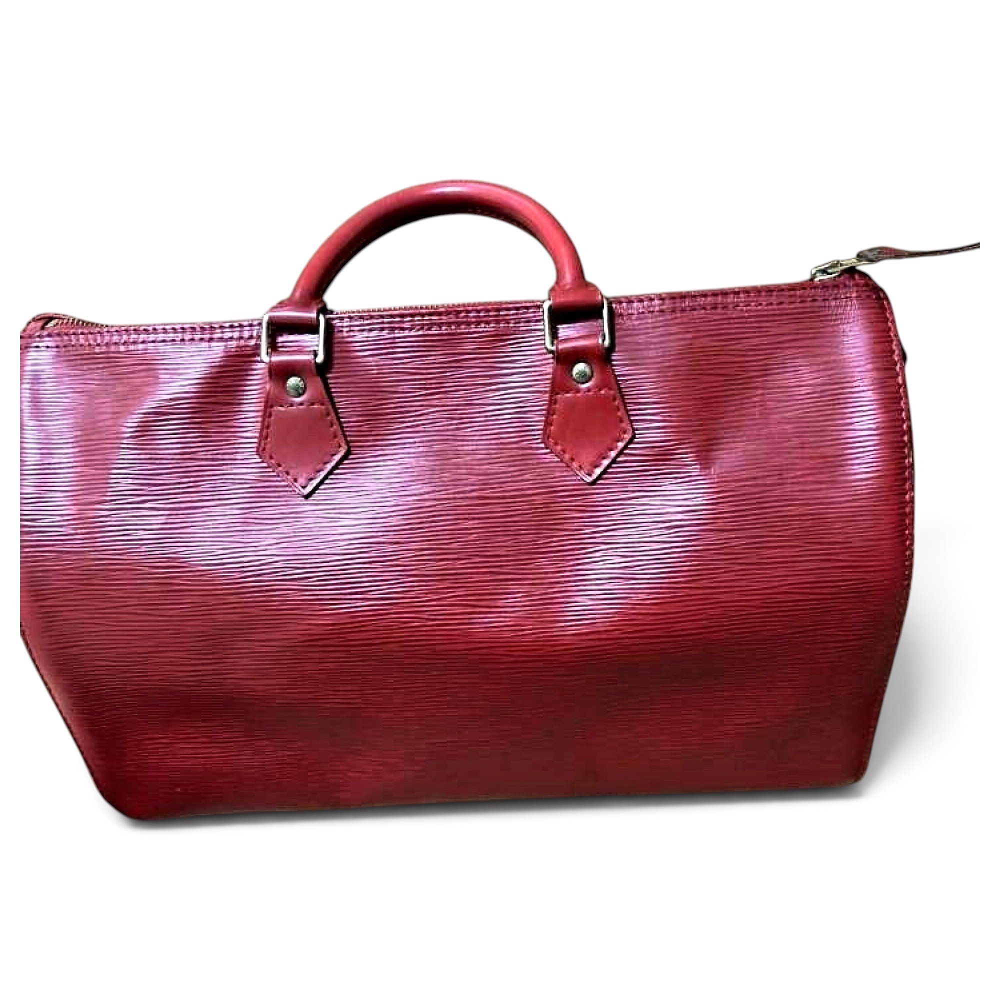 Speedy leather handbag