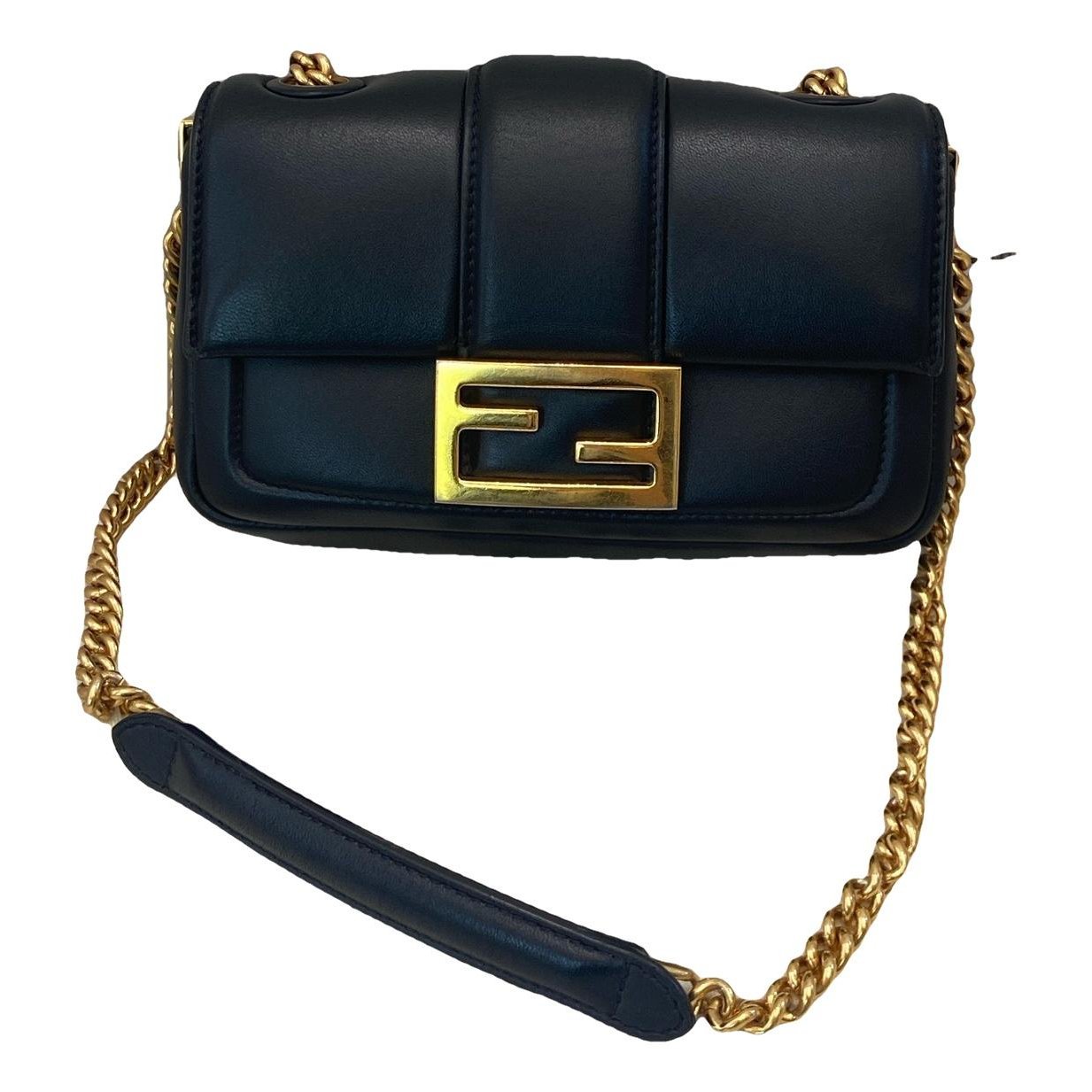 Baguette leather handbag