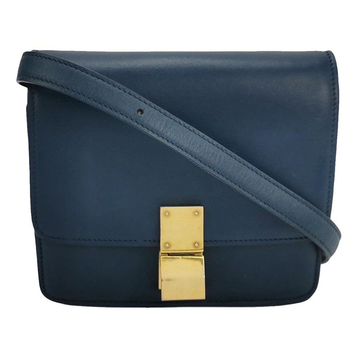 Classic leather crossbody bag