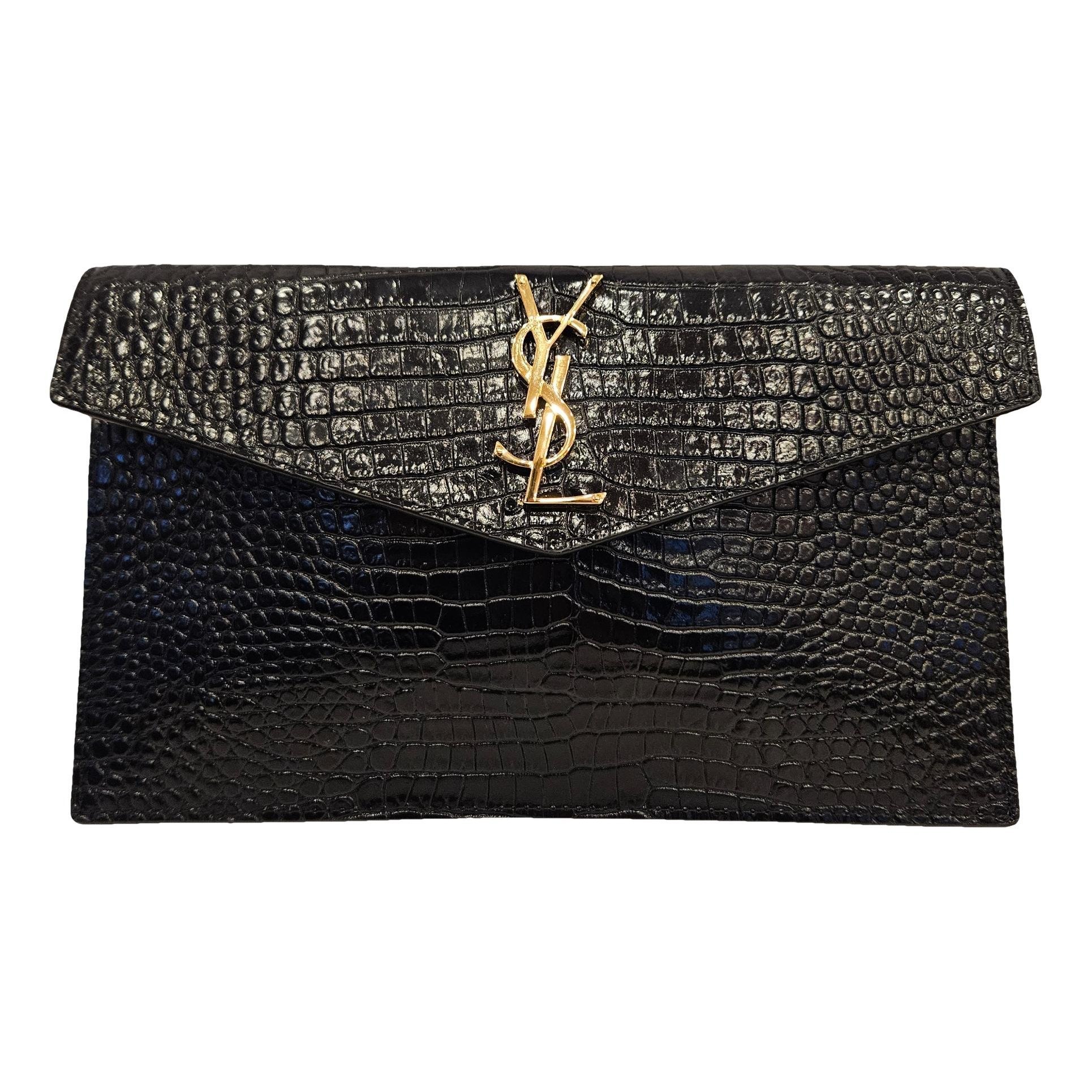 Saint Laurent Leather clutch bag