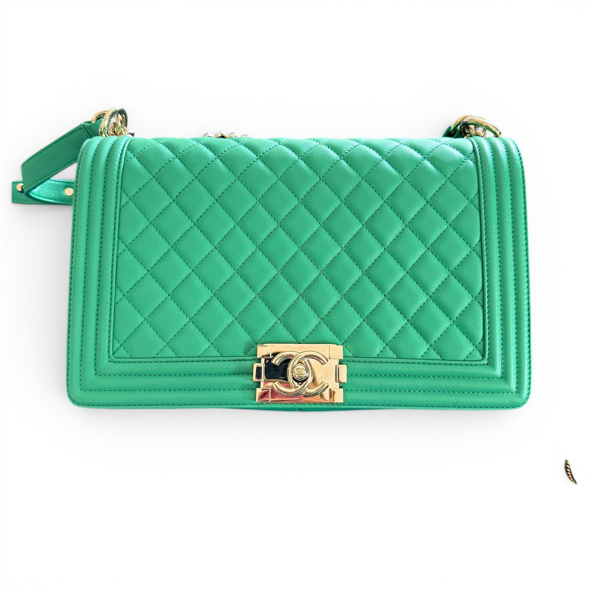 Boy leather crossbody bag