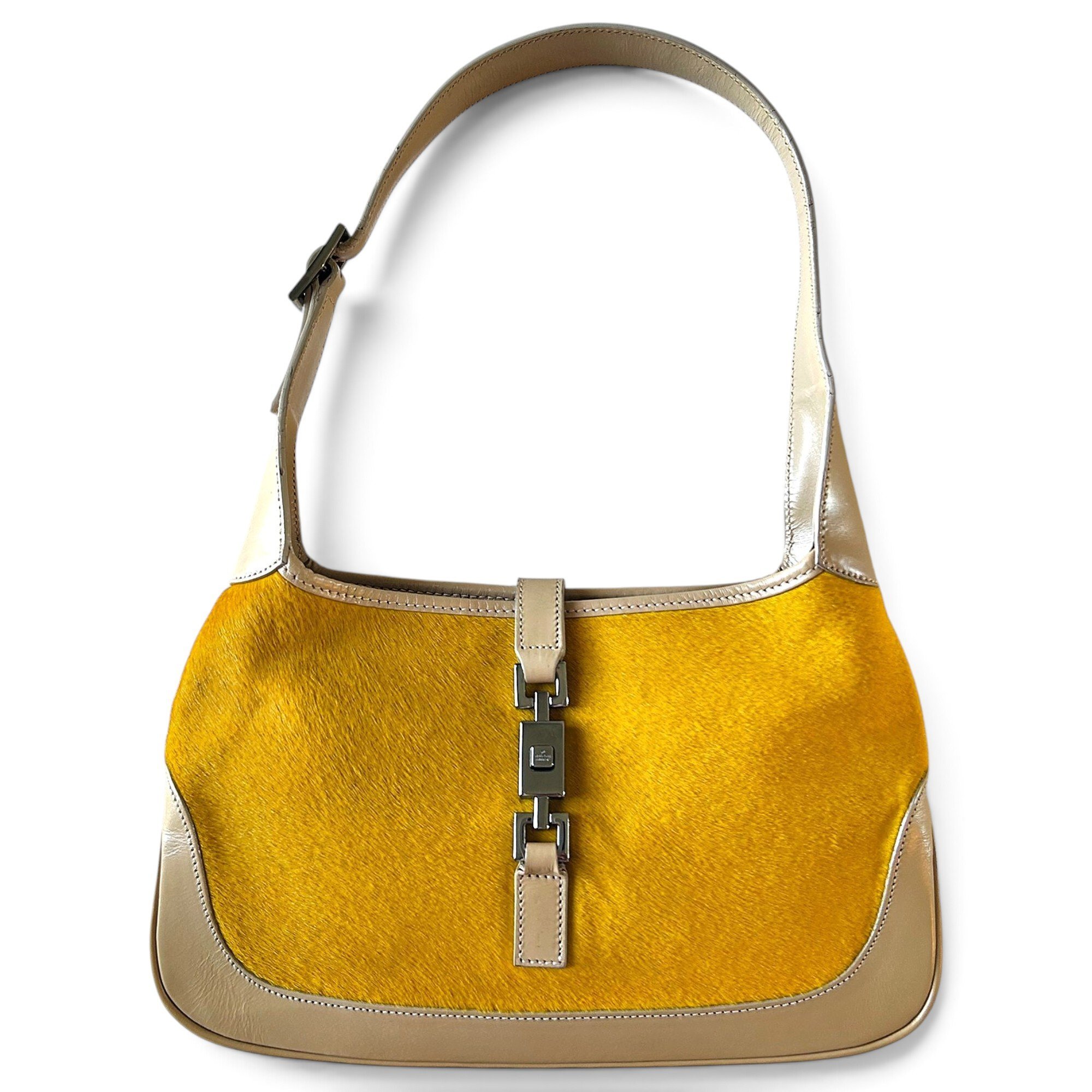 Jackie Vintage pony-style calfskin handbag