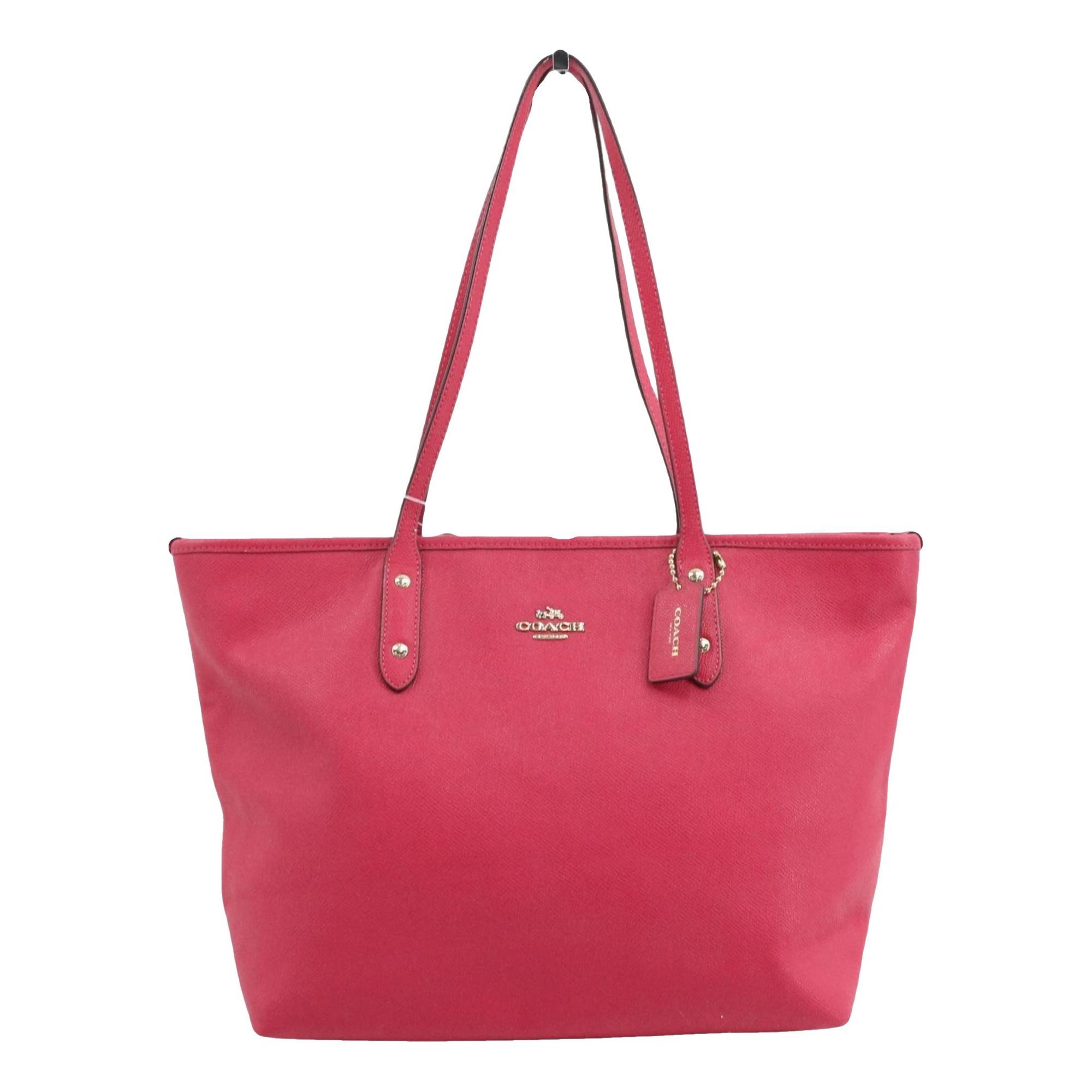 CITY ZIP TOTE leather handbag