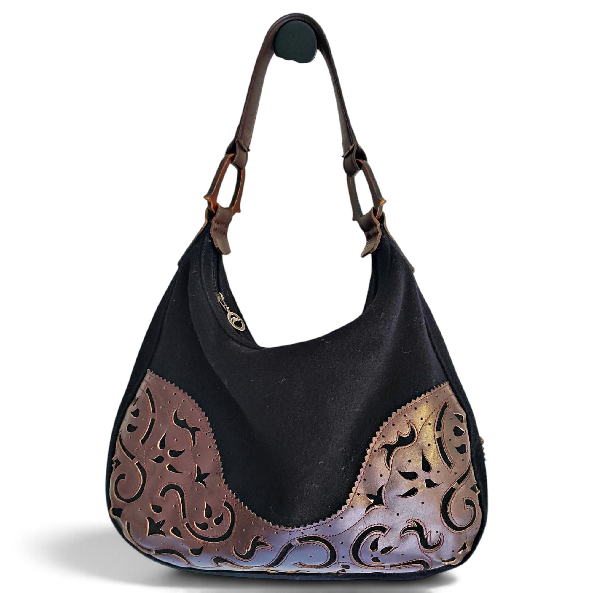 Wool handbag