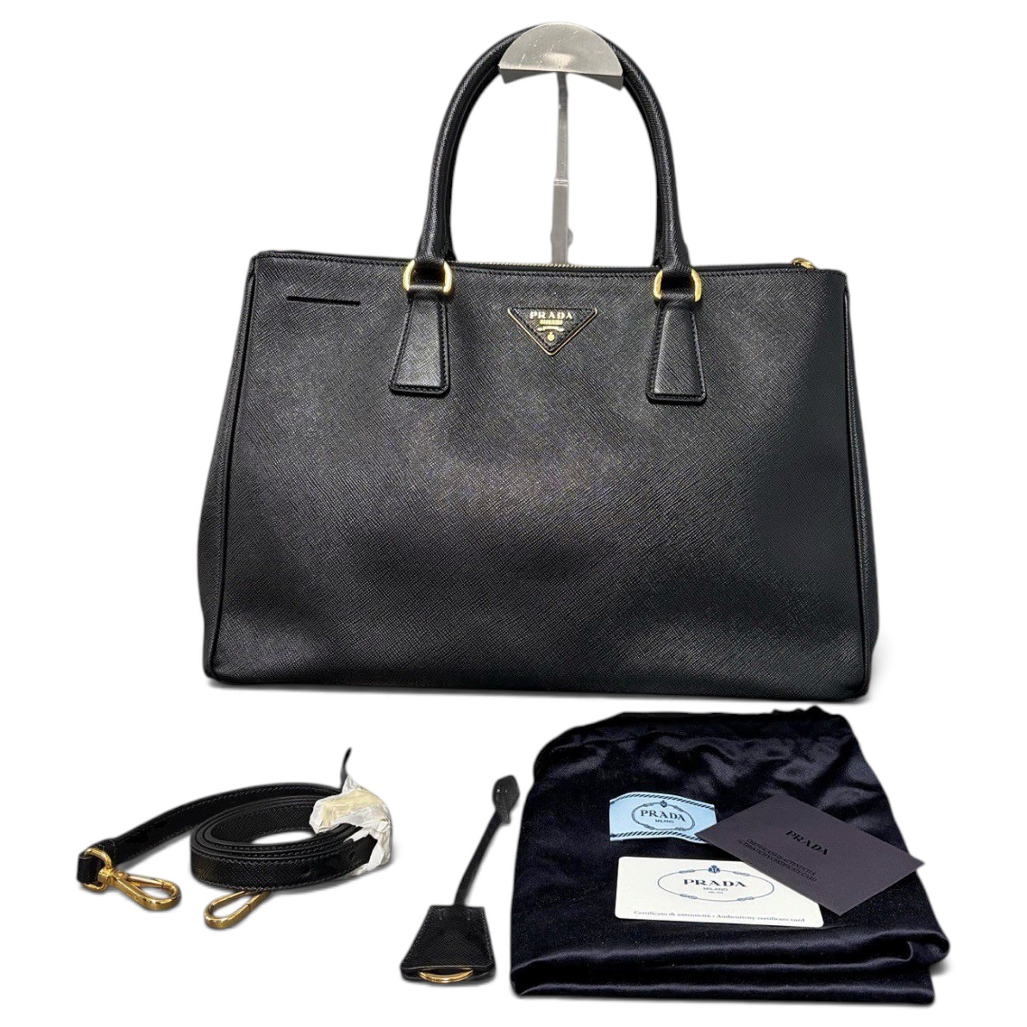 Galleria leather handbag