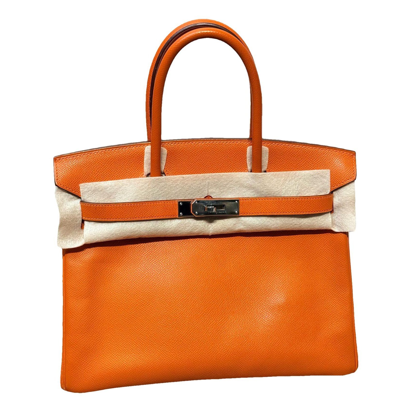 Birkin 30 leather handbag