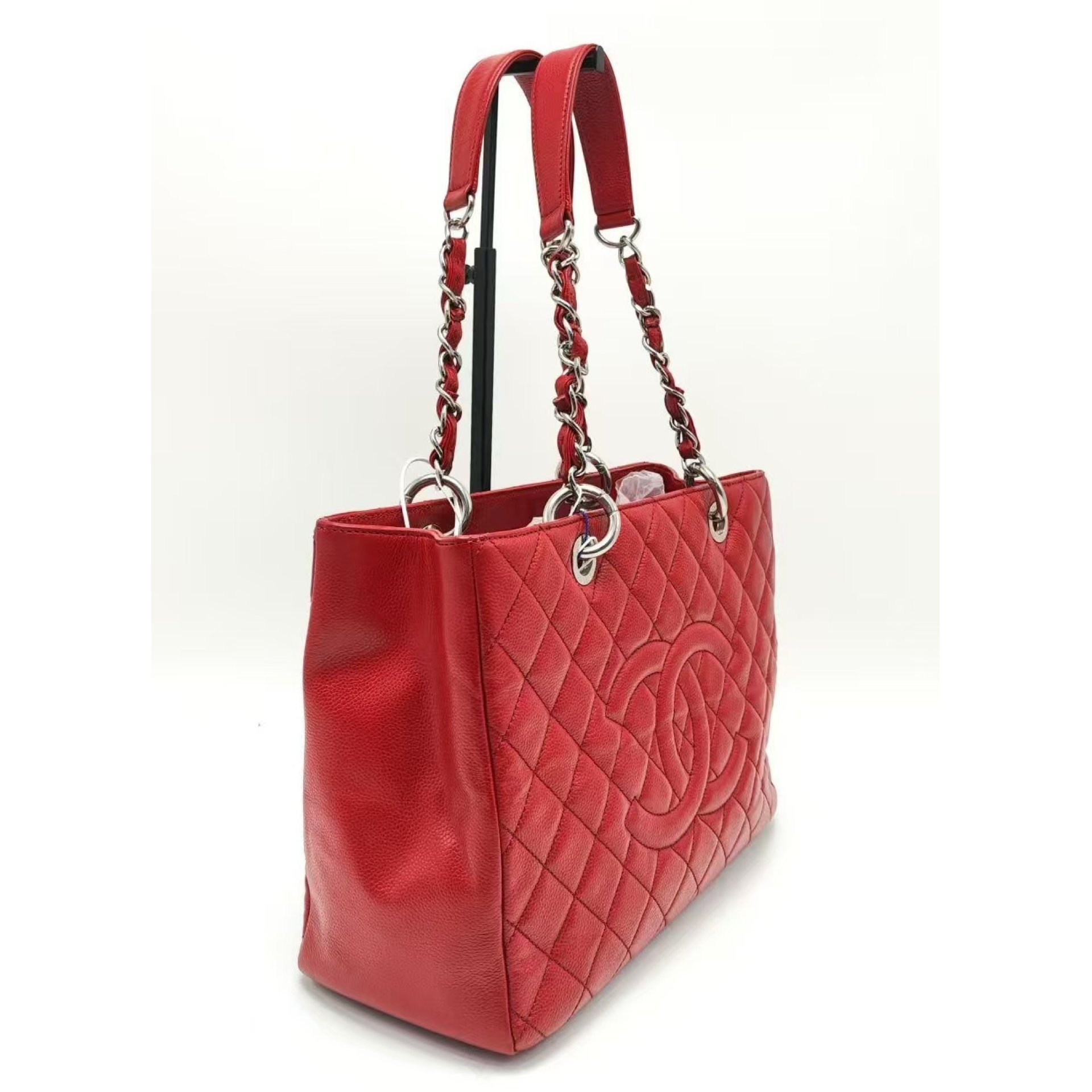 Grand shopping leather tote