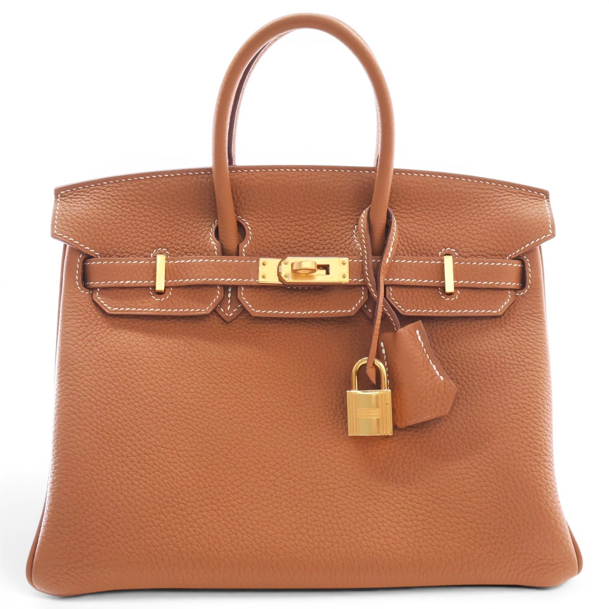 Leather tote