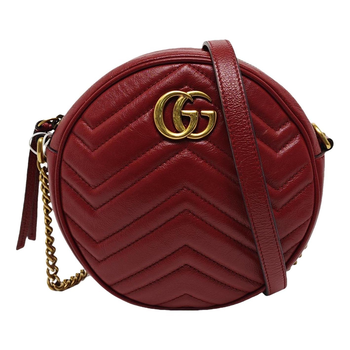 GG Marmont Circle leather handbag