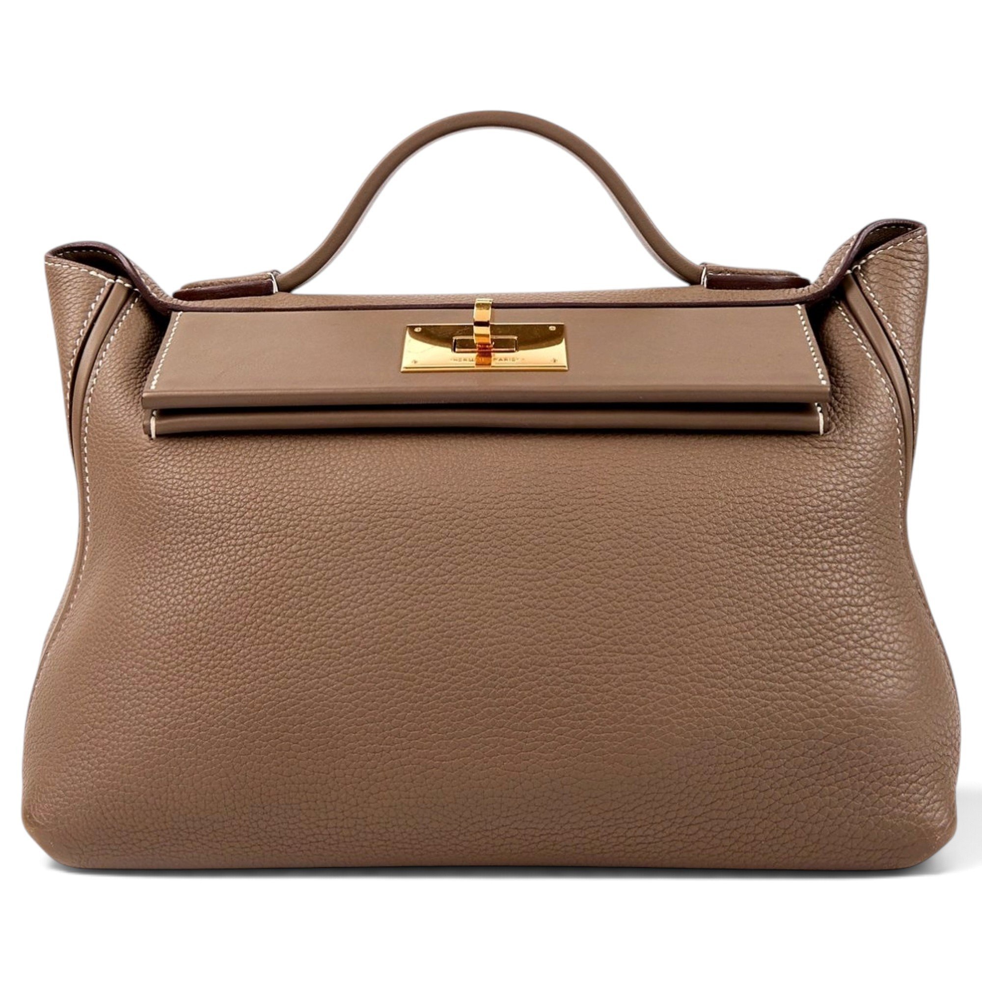 24/24 leather handbag