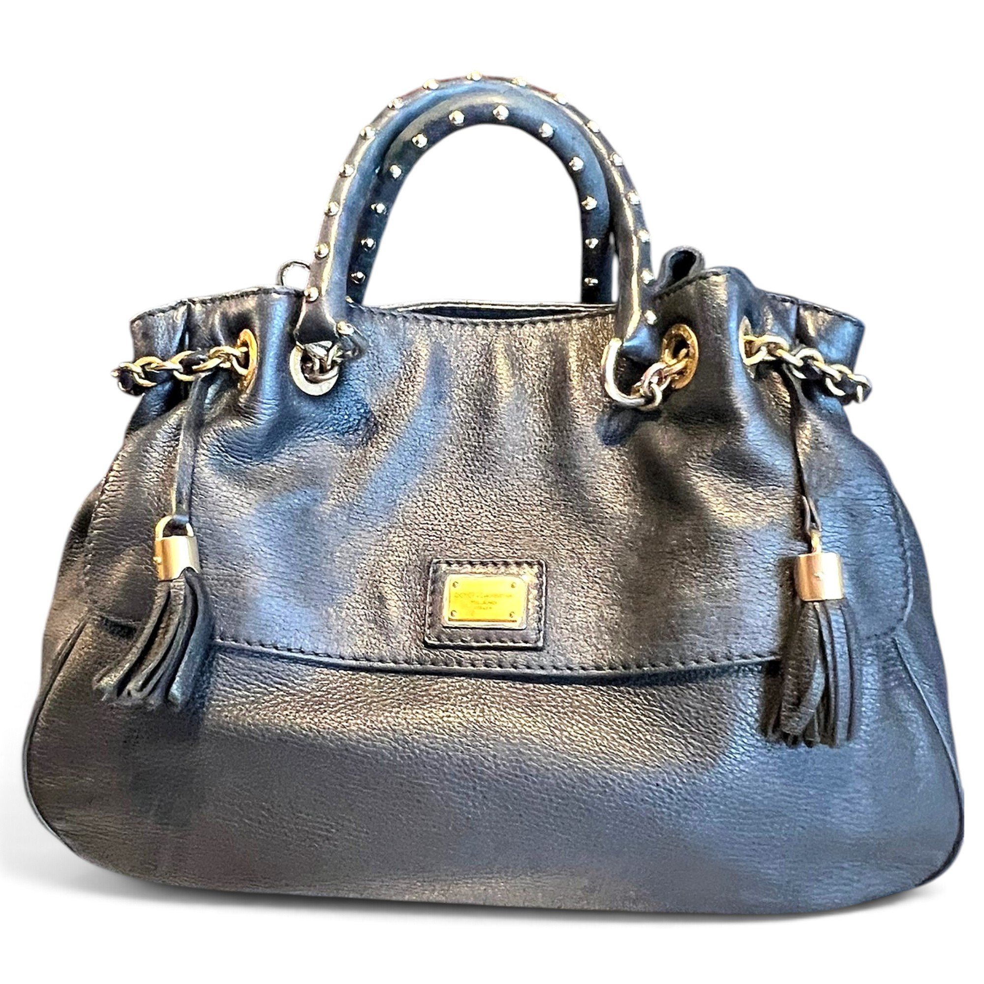 Leather handbag