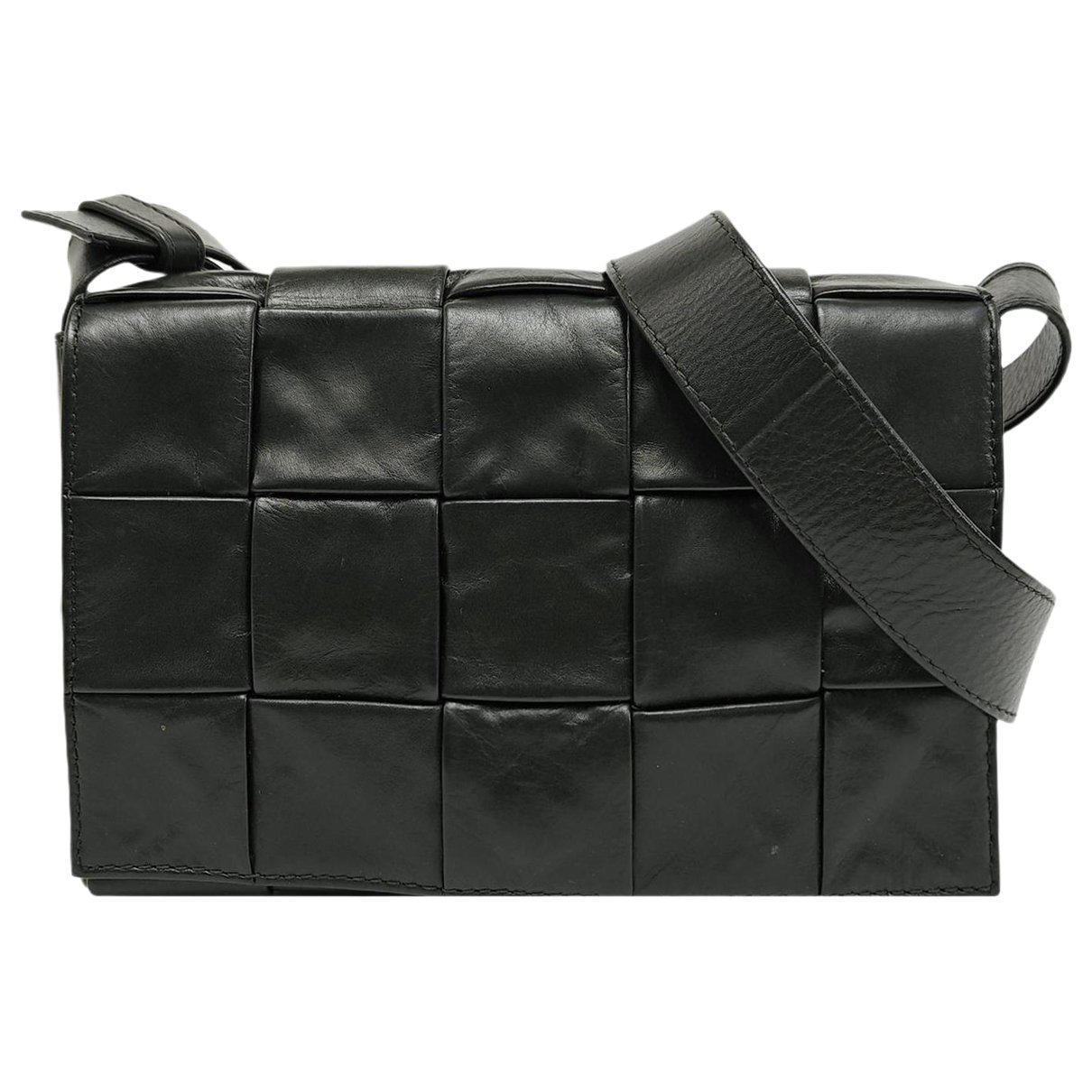 Brick Cassette leather crossbody bag