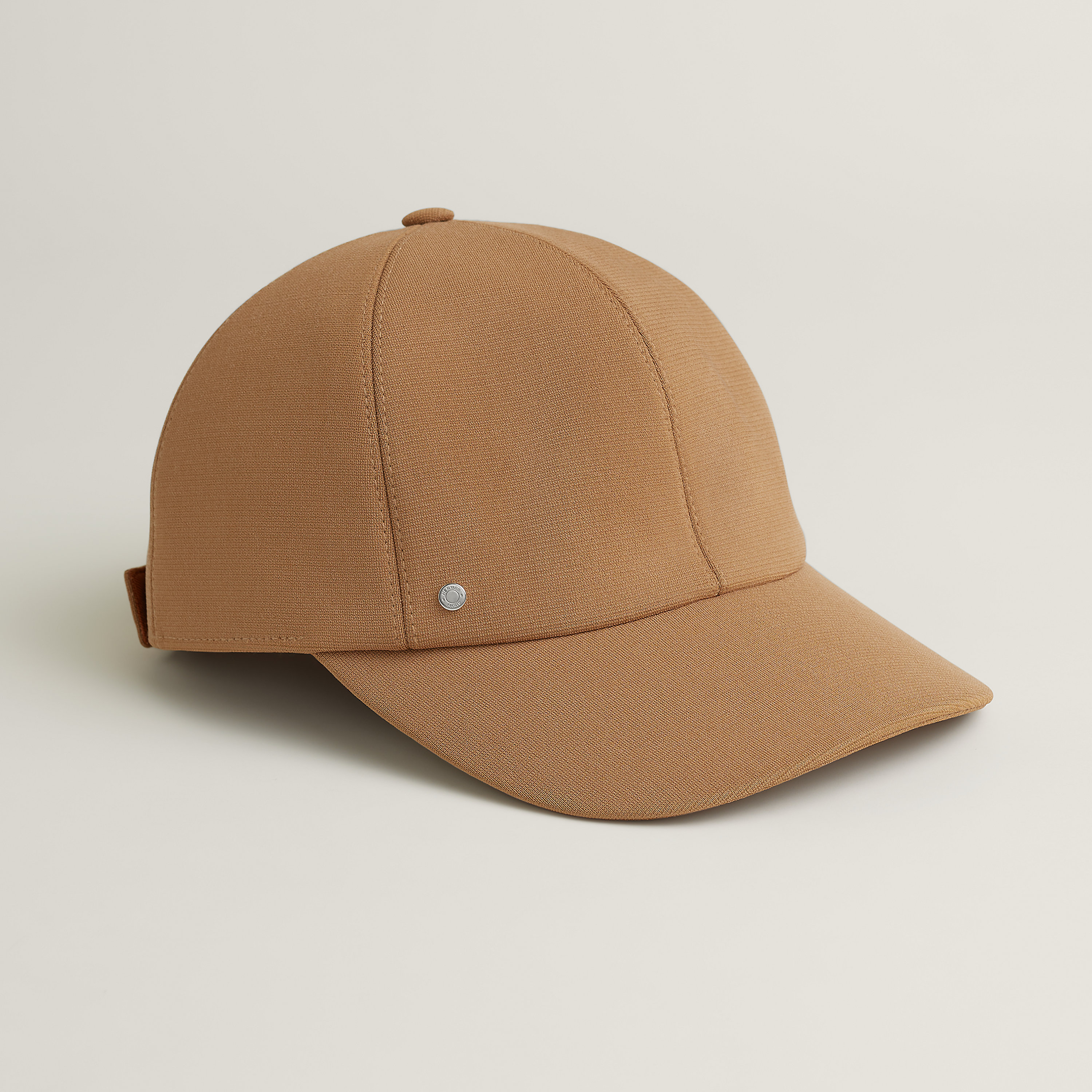 Hermès キャスケット 《テス》 ミラノジャージー ルージュ